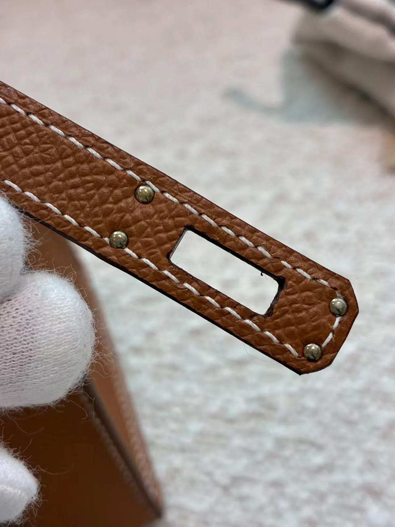 ランク N 新品 HERMÈS エルメス ケリー25 セリエ ゴールド (37) エプソン シルバー金具 G刻印 (2026) - 20