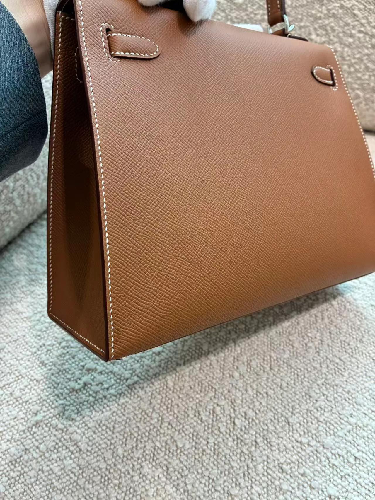 ランク N 新品 HERMÈS エルメス ケリー25 セリエ ゴールド (37) エプソン シルバー金具 G刻印 (2026) - 13