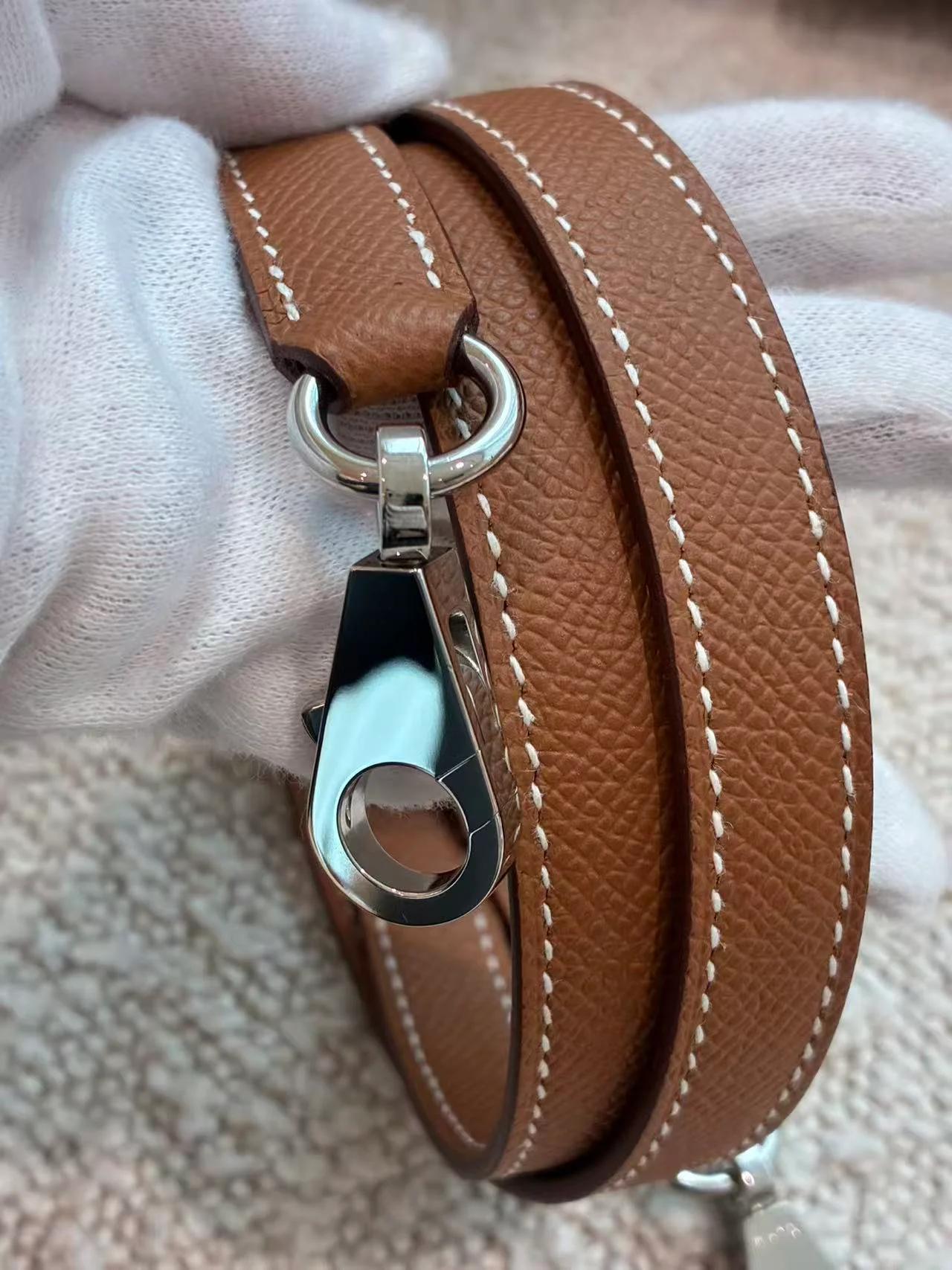 ランク N 新品 HERMÈS エルメス ケリー25 セリエ ゴールド (37) エプソン シルバー金具 G刻印 (2026) - 29