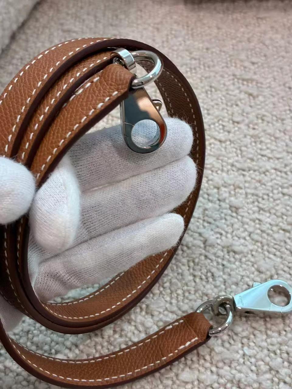 ランク N 新品 HERMÈS エルメス ケリー25 セリエ ゴールド (37) エプソン シルバー金具 G刻印 (2026) - 27