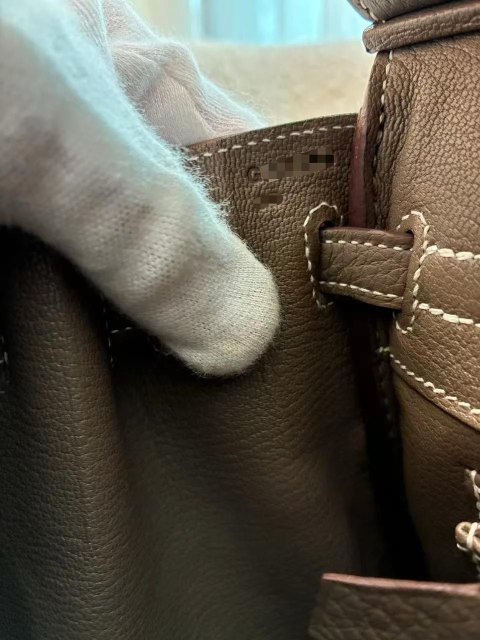 ランク N 新品 HERMÈS エルメス バーキン25 エトゥープ (18) トゴ ゴールド金具 G刻印 (2026) - 28
