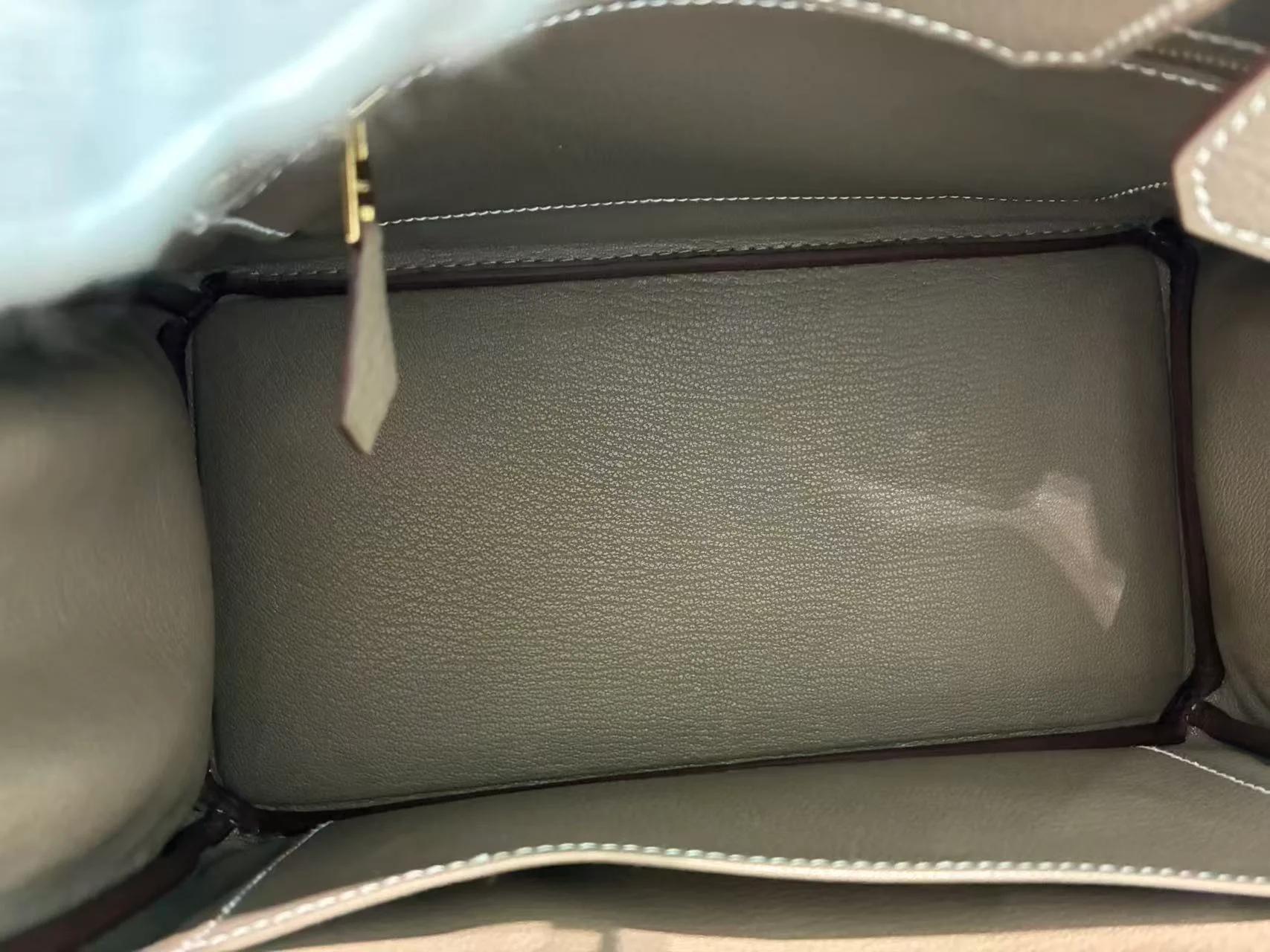 ランク N 新品 HERMÈS エルメス バーキン25 エトゥープ (18) トゴ ゴールド金具 G刻印 (2026) - 27