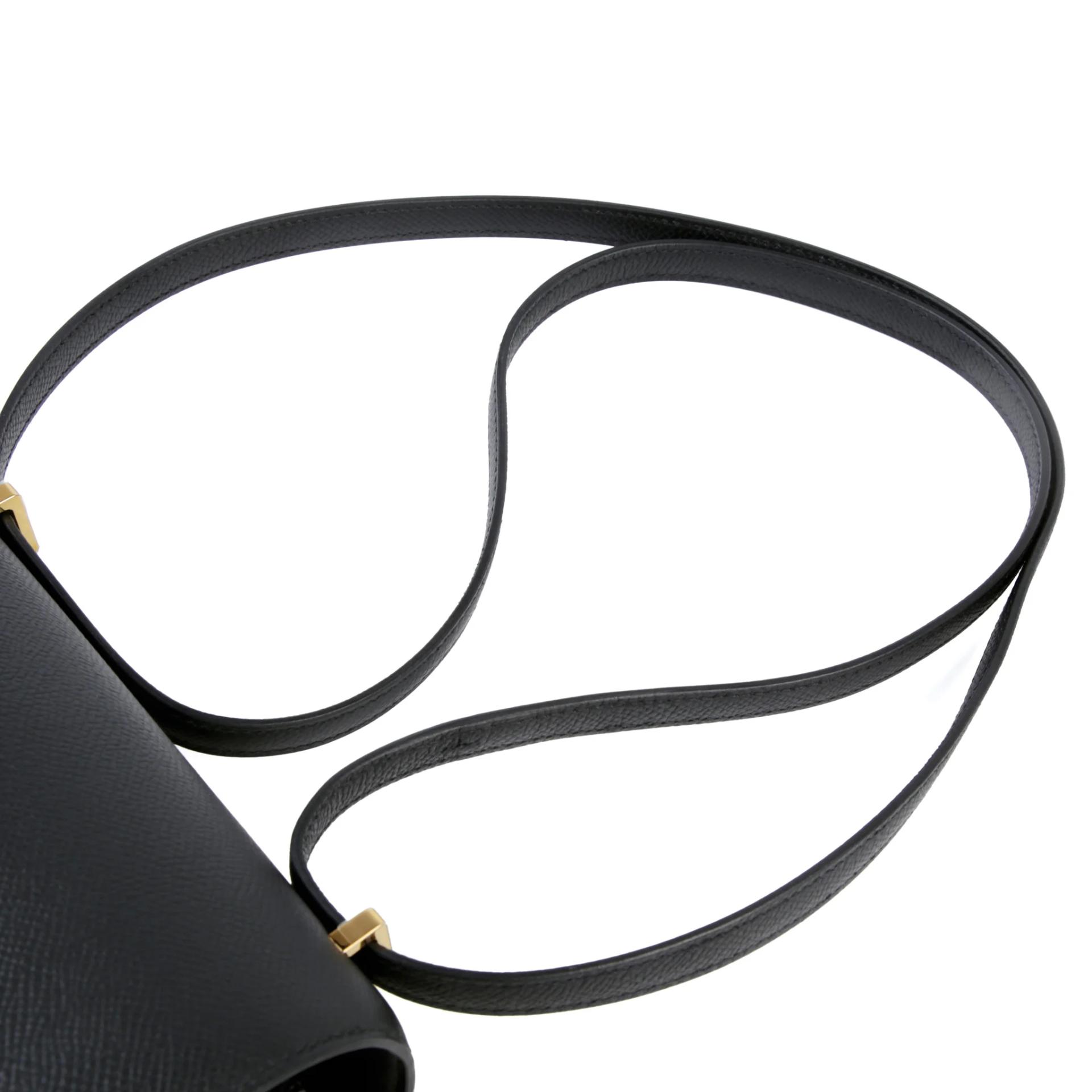 Brand New ( Rank N ) HERMÈS Constance Mini Noir (89) Epsom Gold hardware G (2026) - 3