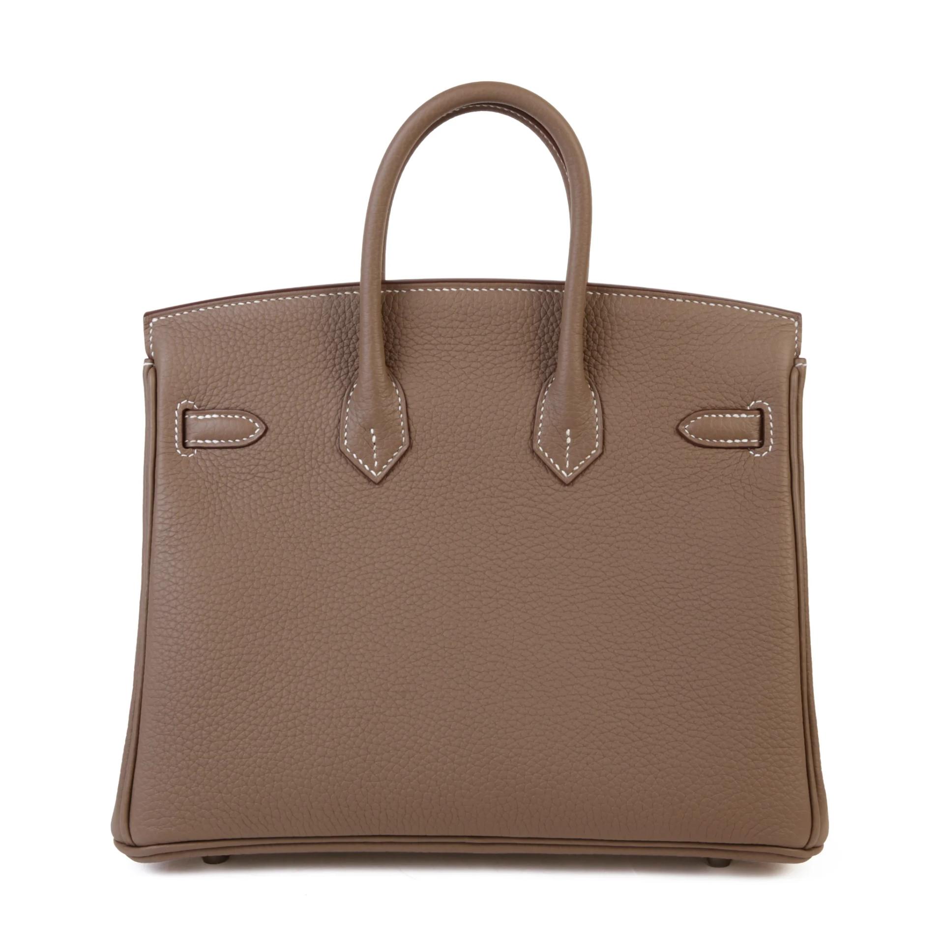 全新 HERMÈS 愛馬仕 Birkin 25 18 大象灰 Etoupe Togo小牛皮 銀扣 G刻 2026年 - 2
