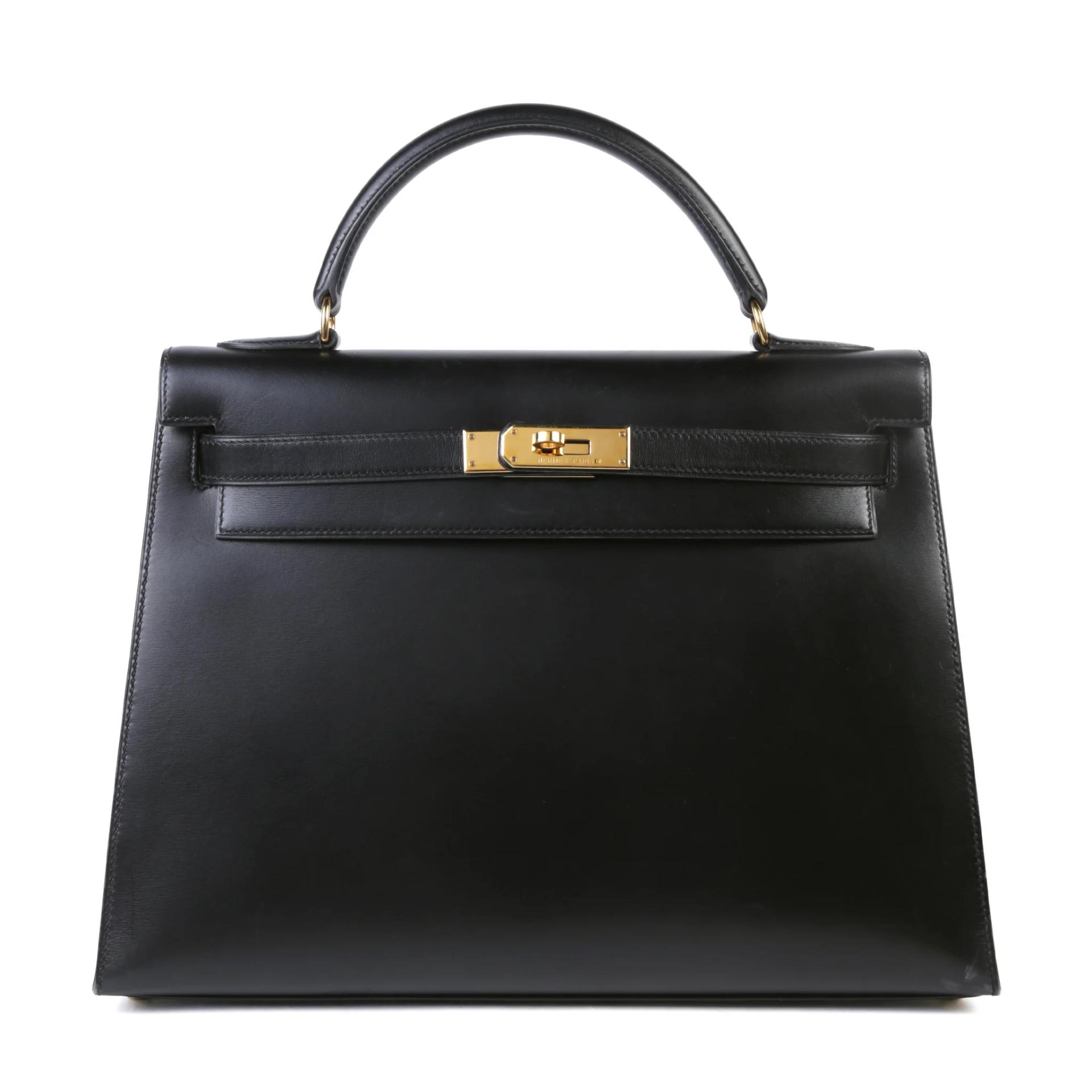 Kelly 32 外縫 89 黑色 Noir (Black)