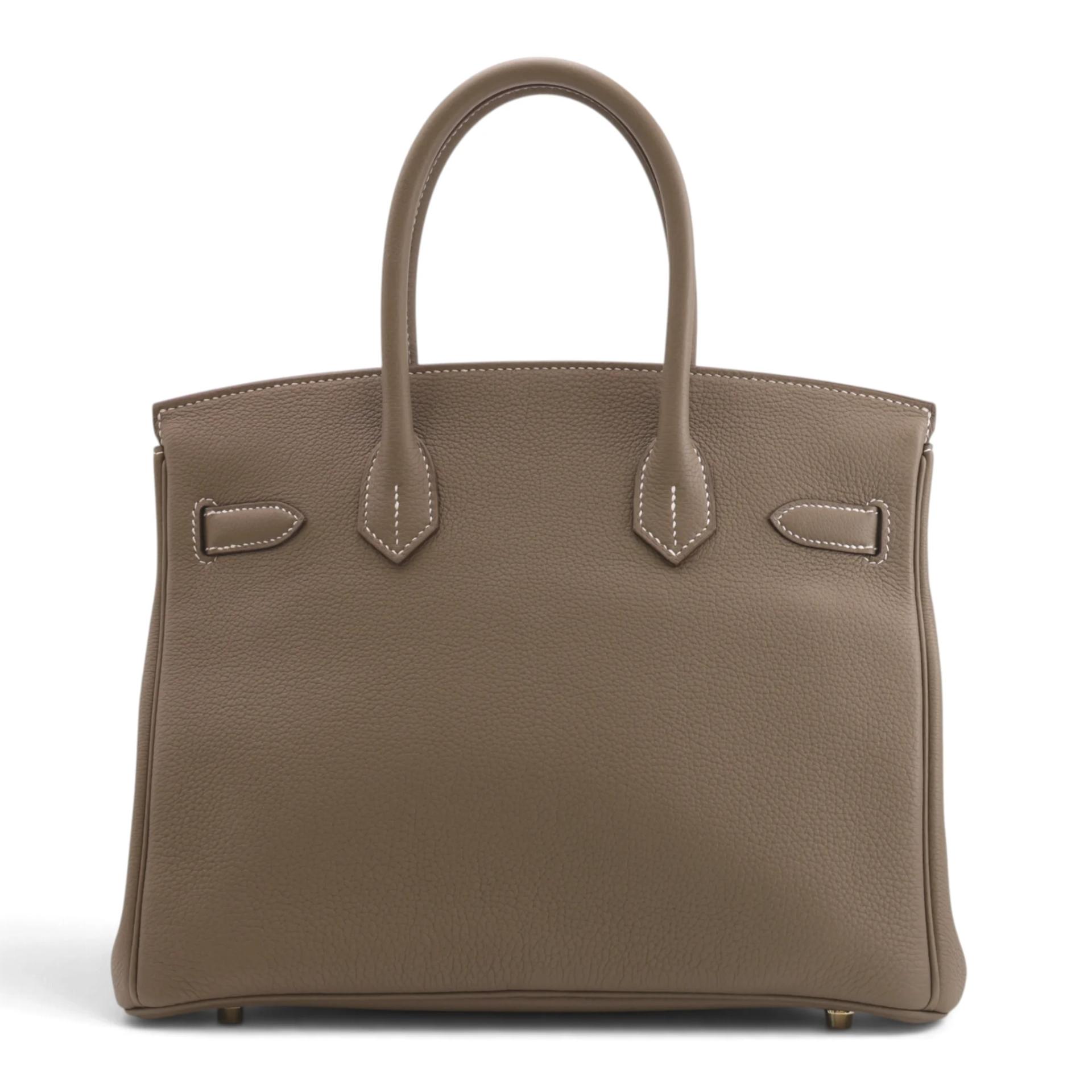 SA超美品 HERMÈS 愛馬仕 Birkin 30 18 大象灰 Etoupe Togo小牛皮 金扣 W刻 2024年 - 2