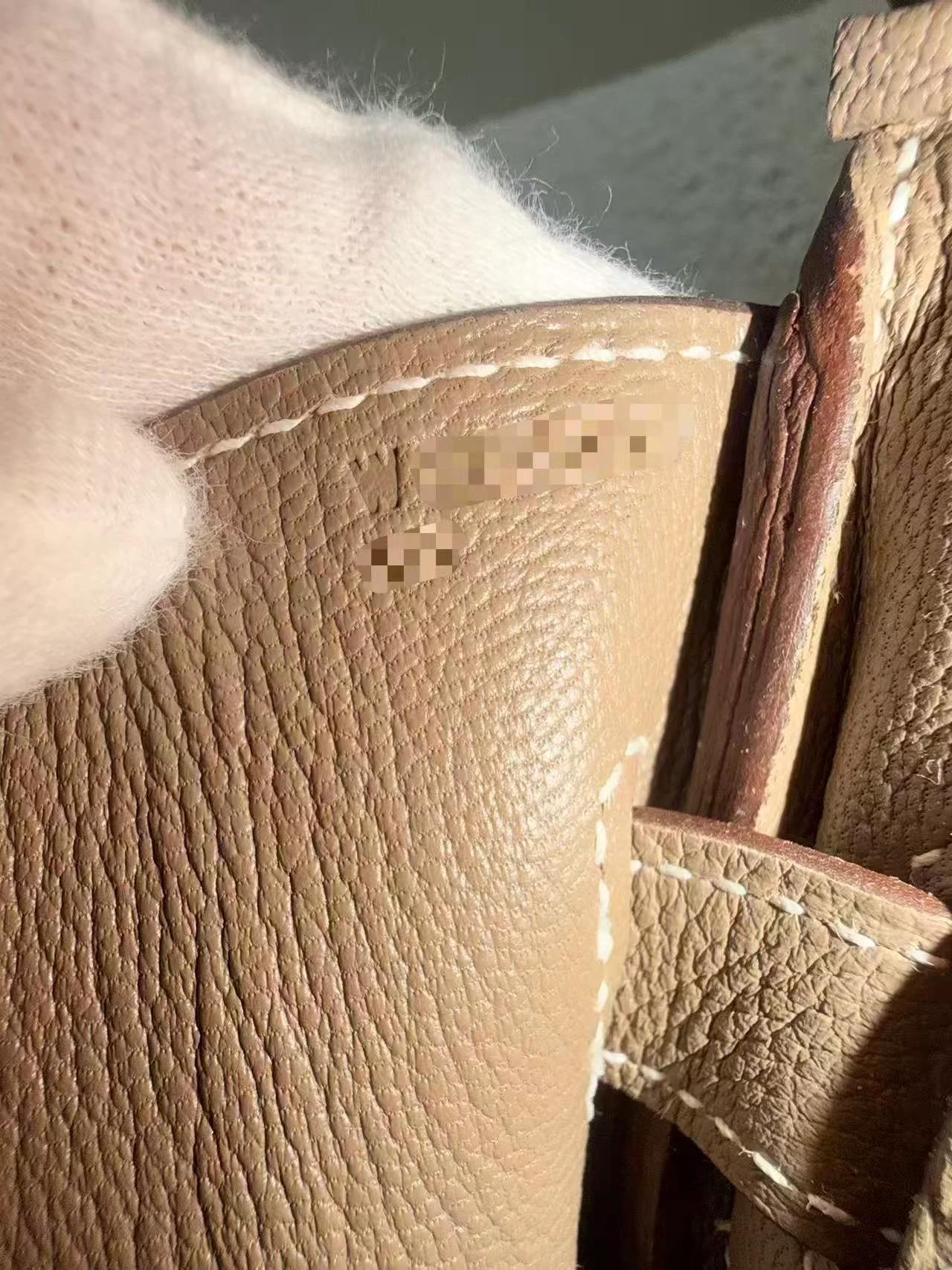 SA超美品 HERMÈS 愛馬仕 Birkin 30 18 大象灰 Etoupe Togo小牛皮 金扣 W刻 2024年 - 20
