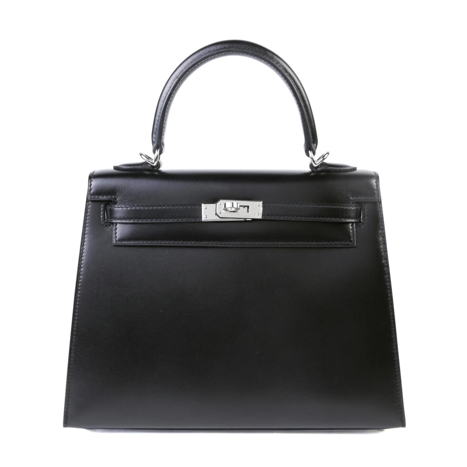 Kelly 25 外縫 89 黑色 Noir (Black)
