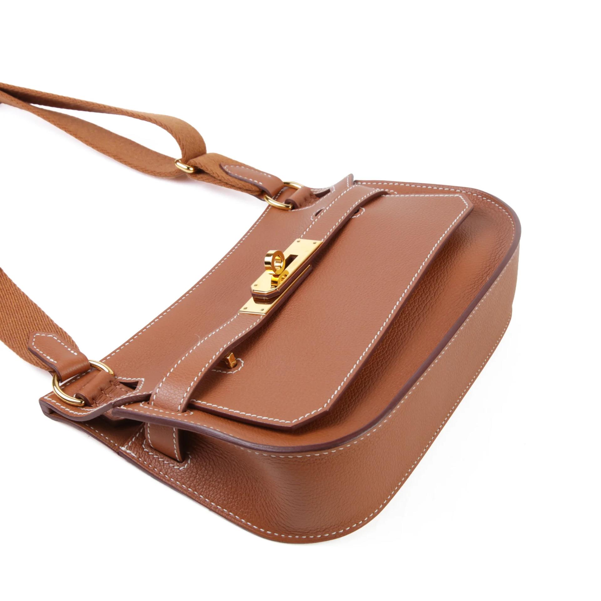 Very Good ( Rank A) HERMÈS Jypsiere Mini Gold (37) Evercolor Gold hardware B (2023) - 4
