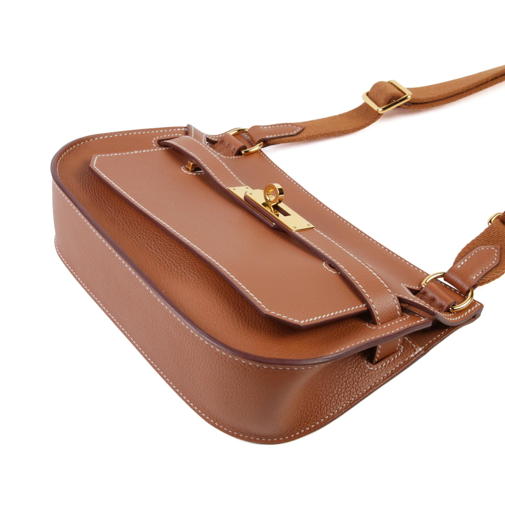 Very Good ( Rank A) HERMÈS Jypsiere Mini Gold (37) Evercolor Gold hardware B (2023) - 5