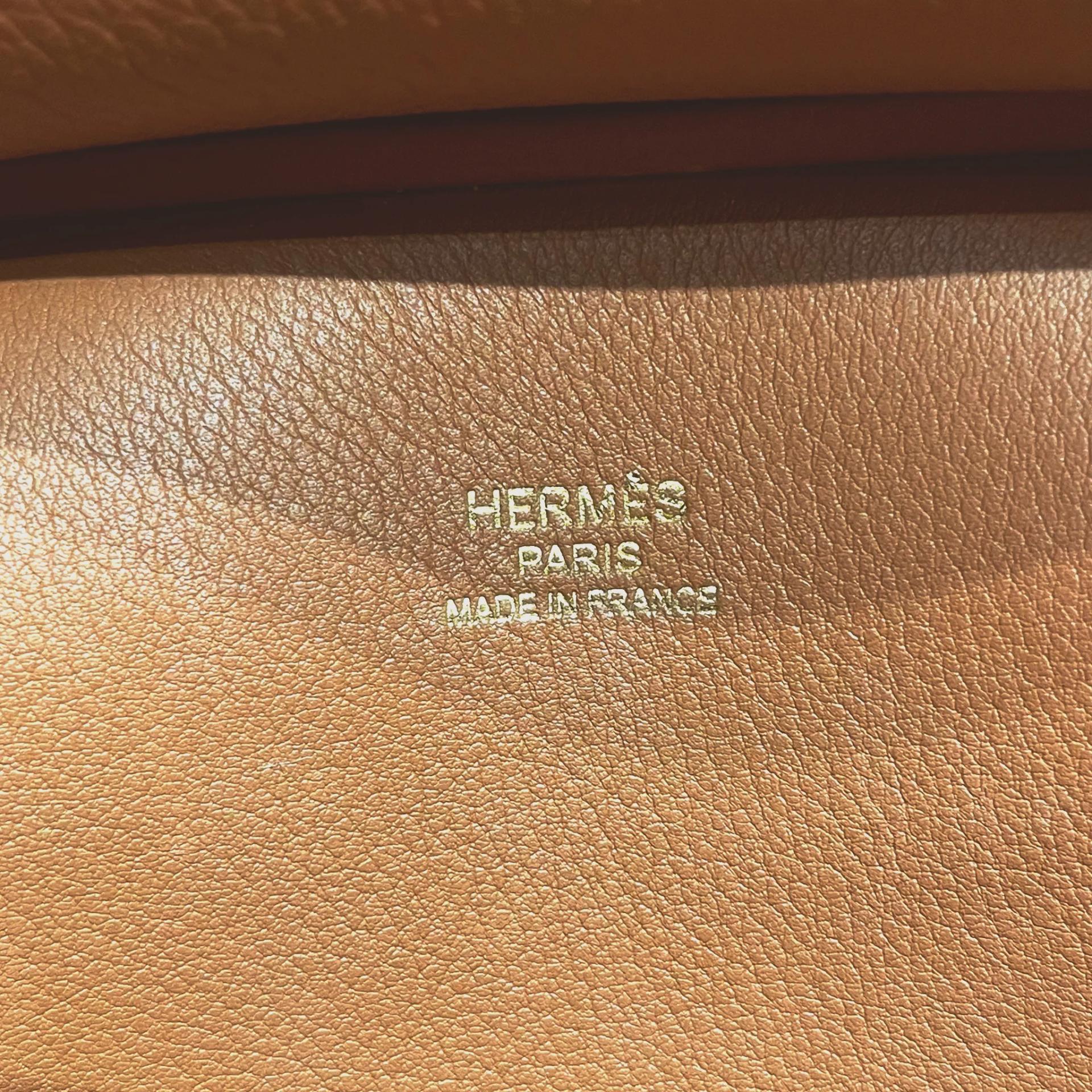 Very Good ( Rank A) HERMÈS Jypsiere Mini Gold (37) Evercolor Gold hardware B (2023) - 8