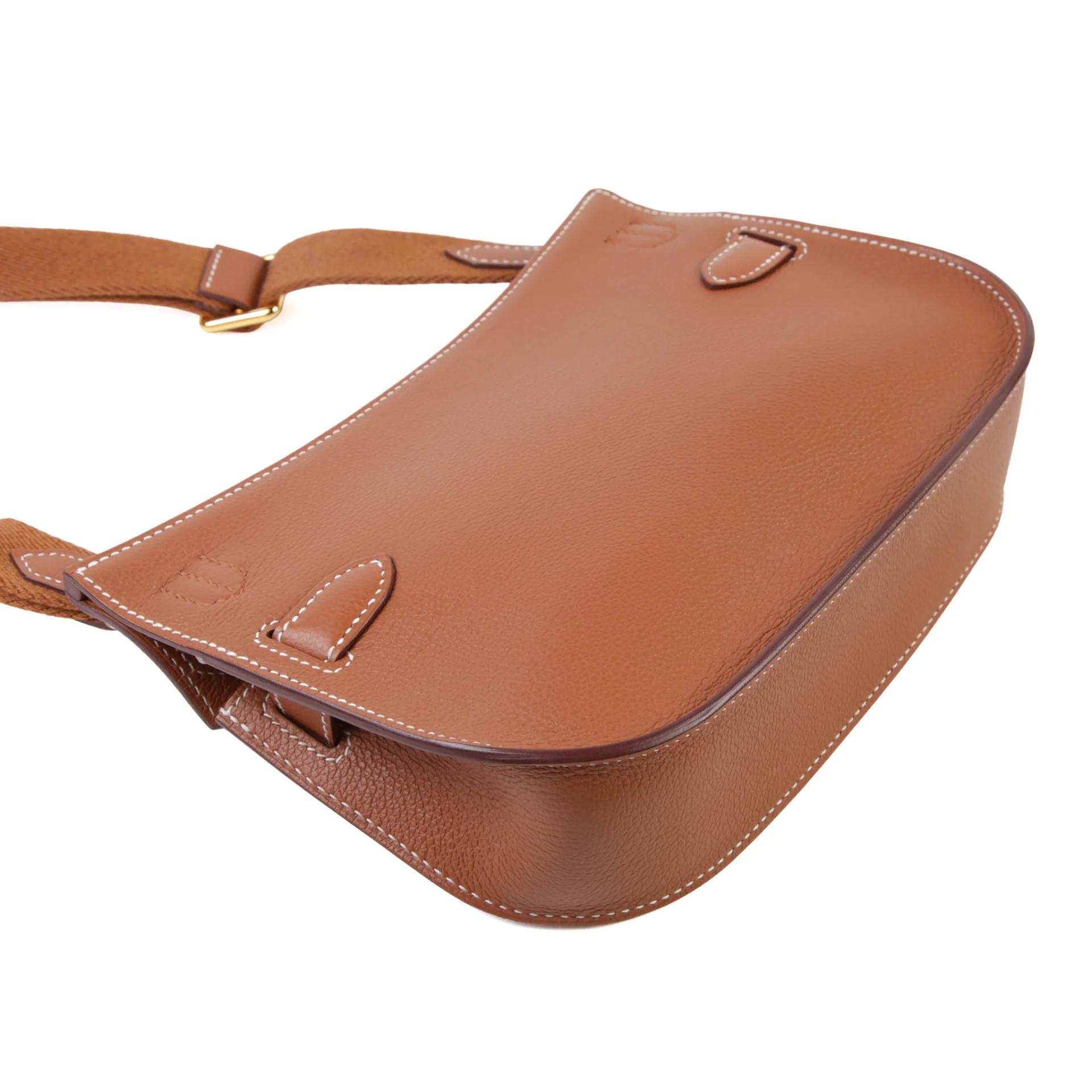 Very Good ( Rank A) HERMÈS Jypsiere Mini Gold (37) Evercolor Gold hardware B (2023) - 6
