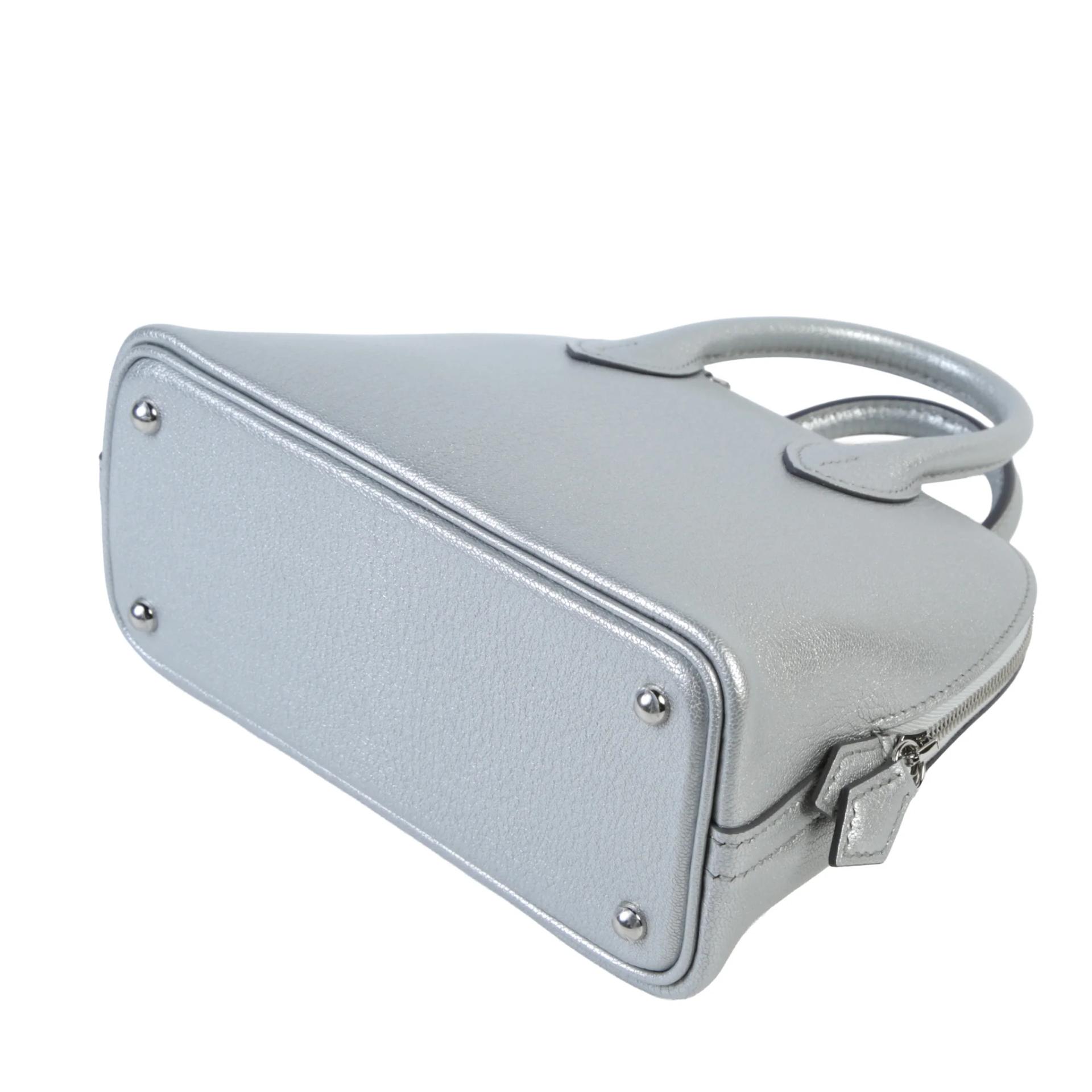 Brand New ( Rank N ) HERMÈS Mini Bolide 1923 Argent (05) Chamkila Palladium hardware G (2026) - 5