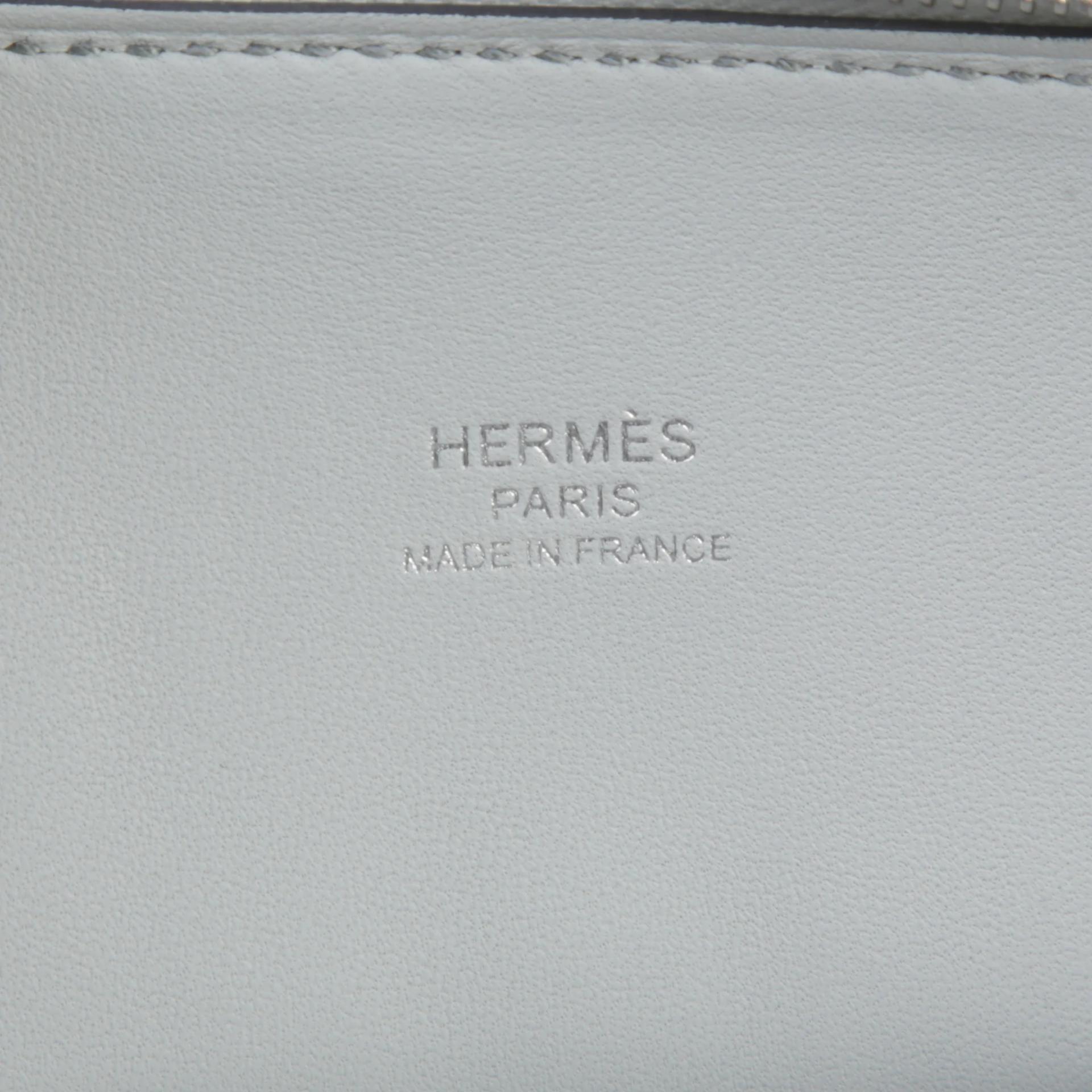 Brand New ( Rank N ) HERMÈS Mini Bolide 1923 Argent (05) Chamkila Palladium hardware G (2026) - 9
