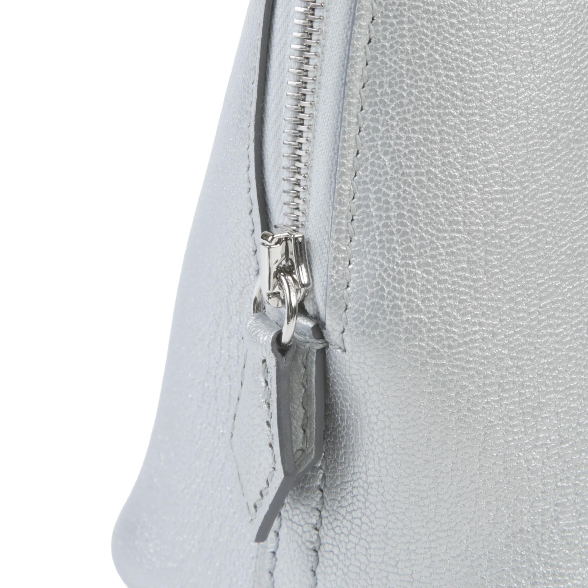 Brand New ( Rank N ) HERMÈS Mini Bolide 1923 Argent (05) Chamkila Palladium hardware G (2026) - 8