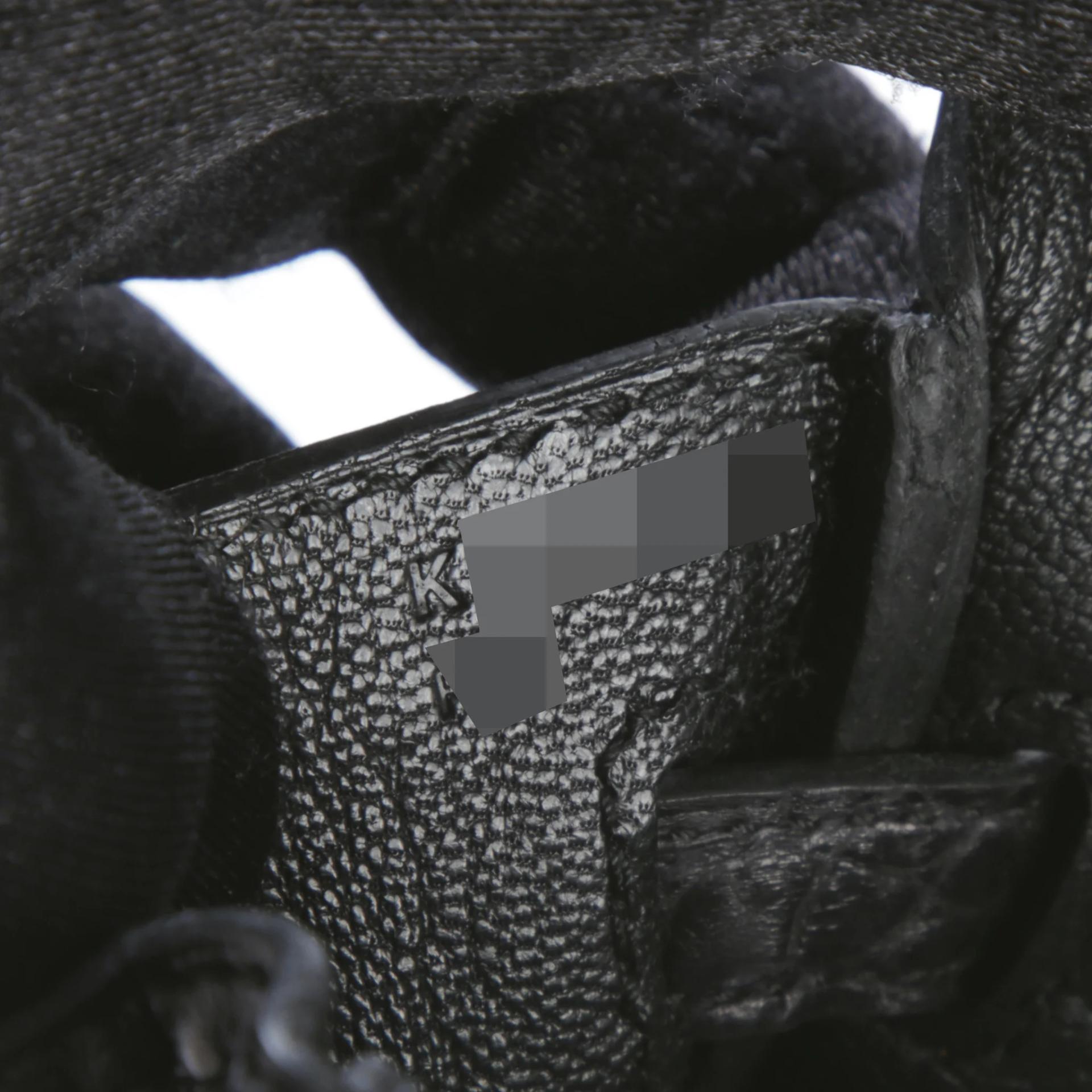 Unused ( Rank NS ) HERMÈS Birkin 25 Noir (89) Matte Alligator Palladium hardware K (2025) - 13