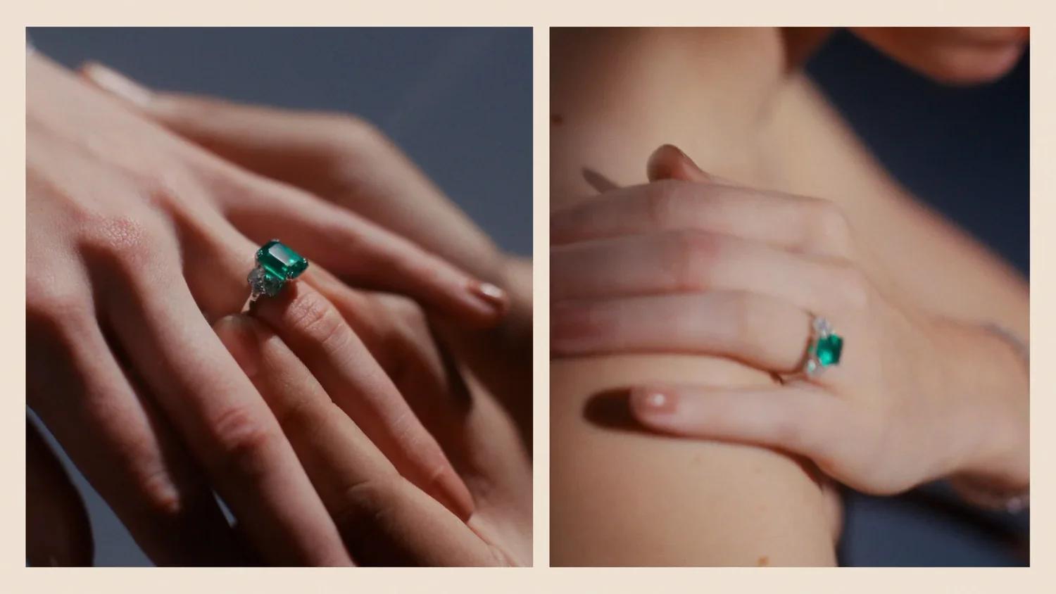 Premium Collection Urban Emerald Ring