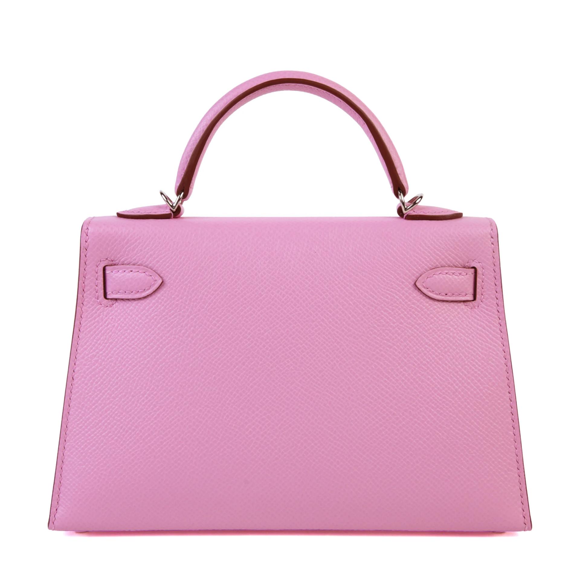 Mini Kelly 二代 X9 錦葵紫 Mauve Sylvestre