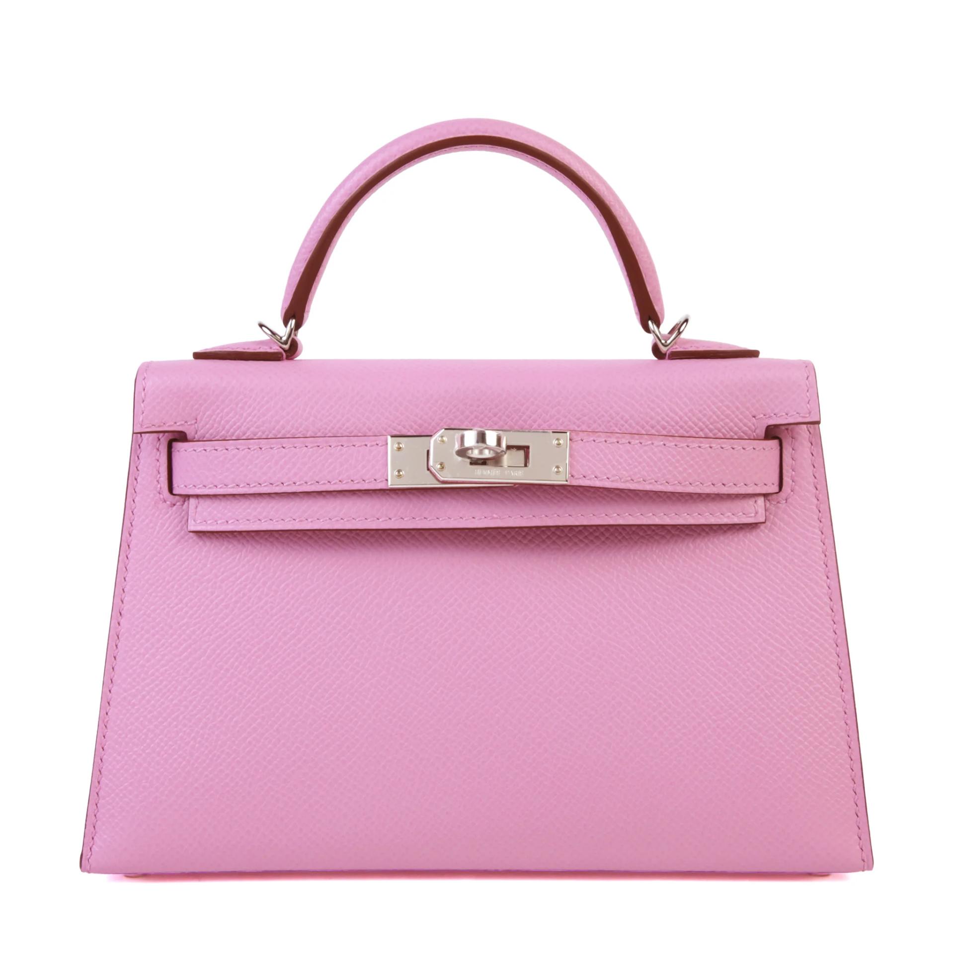 Mini Kelly 二代 X9 錦葵紫 Mauve Sylvestre