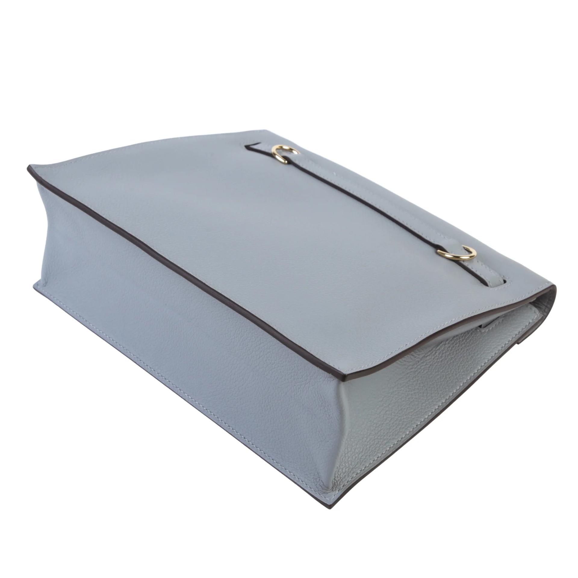 全新 HERMÈS 愛馬仕 Kelly Danse P0 木偶灰 Gris Pantin Evercolor皮 香檳金扣 G刻 2026年 - 6