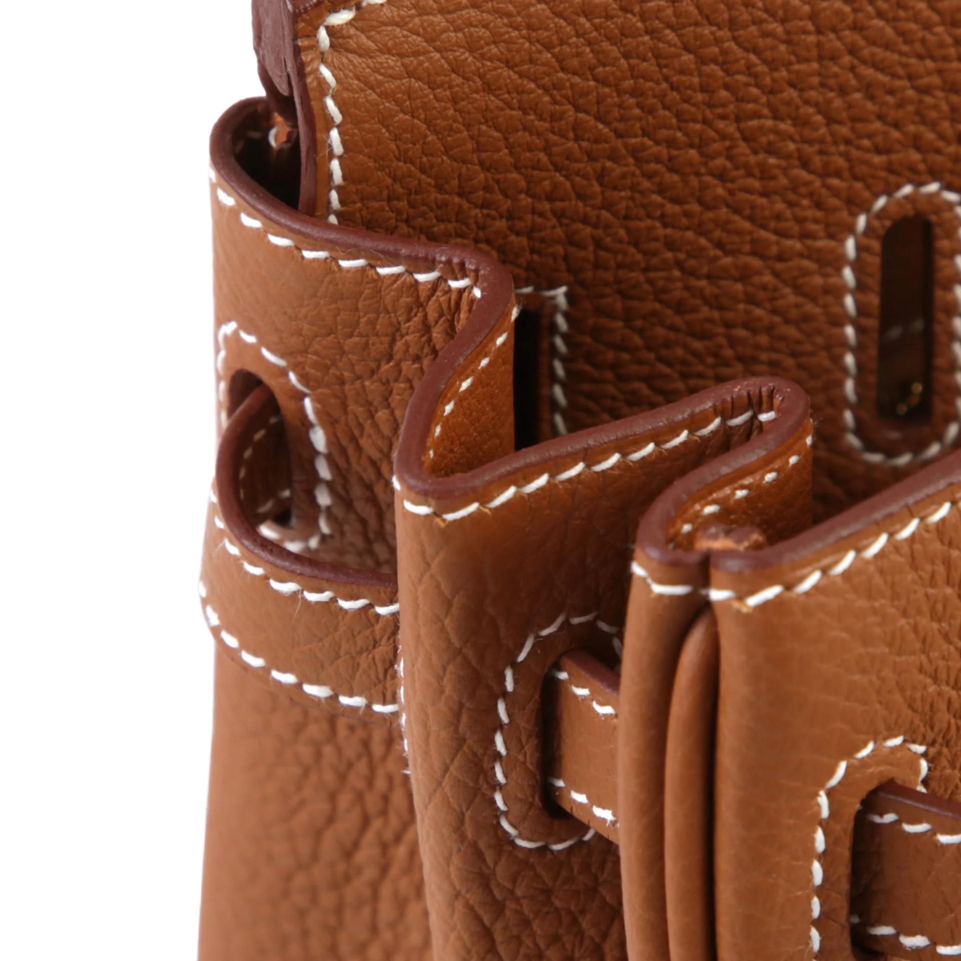 ランク N 新品 HERMÈS エルメス バーキン25 ゴールド (37) トゴ ゴールド金具 G刻印 (2026) - 12