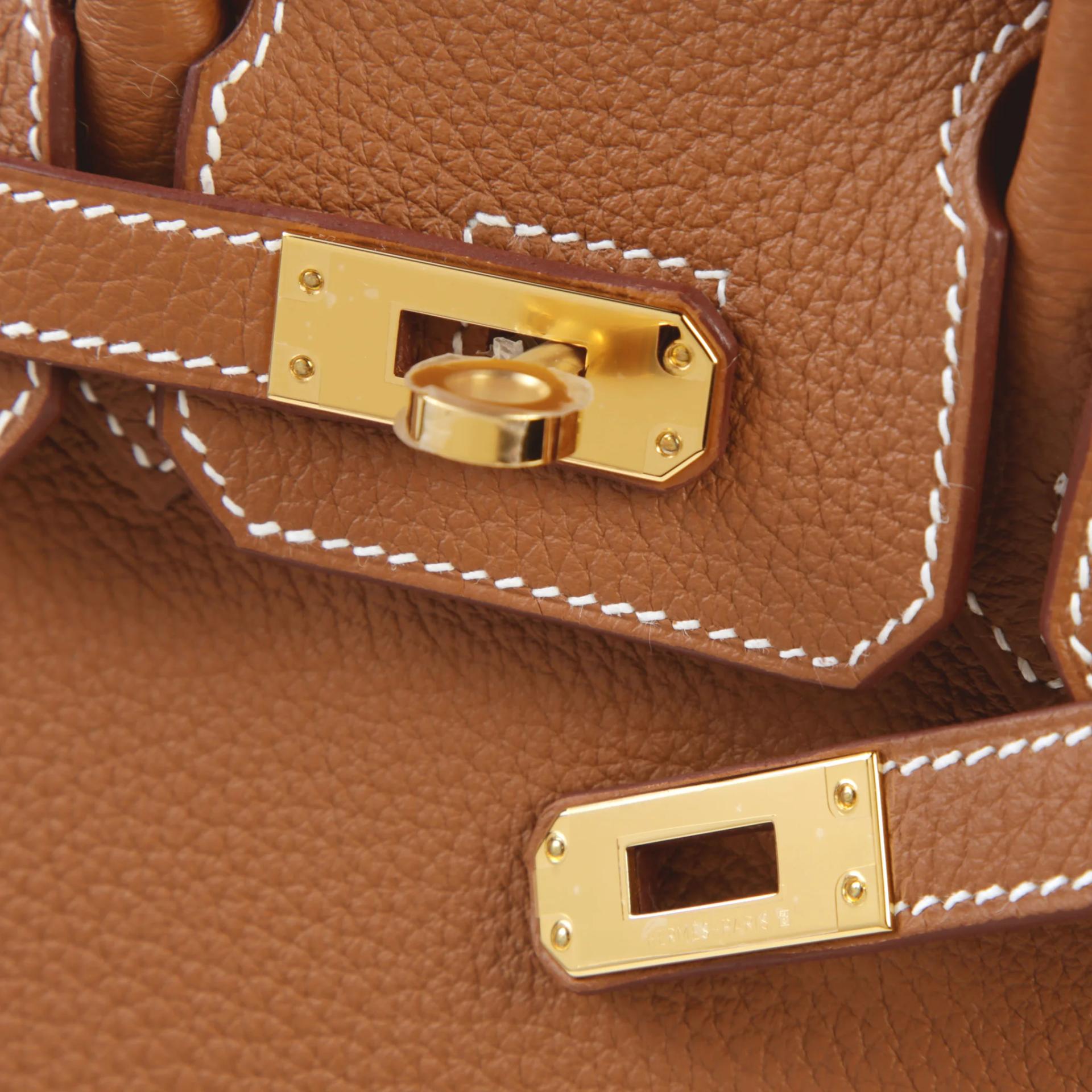 ランク N 新品 HERMÈS エルメス バーキン25 ゴールド (37) トゴ ゴールド金具 G刻印 (2026) - 8