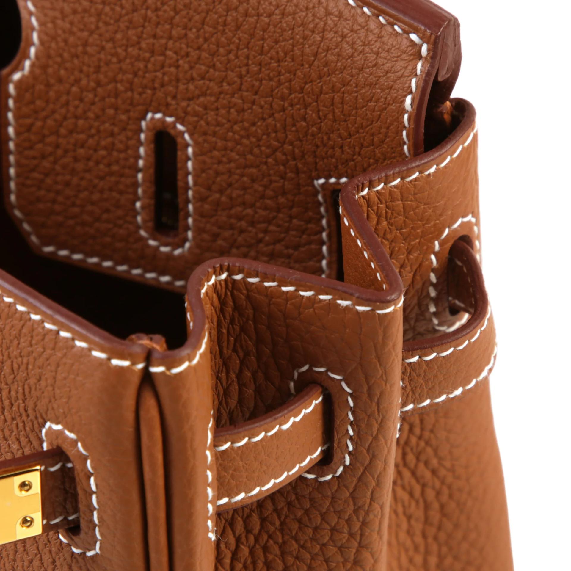 ランク N 新品 HERMÈS エルメス バーキン25 ゴールド (37) トゴ ゴールド金具 G刻印 (2026) - 11