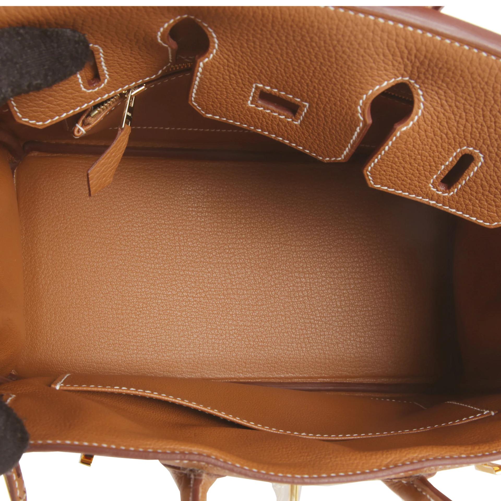 ランク N 新品 HERMÈS エルメス バーキン25 ゴールド (37) トゴ ゴールド金具 G刻印 (2026) - 10