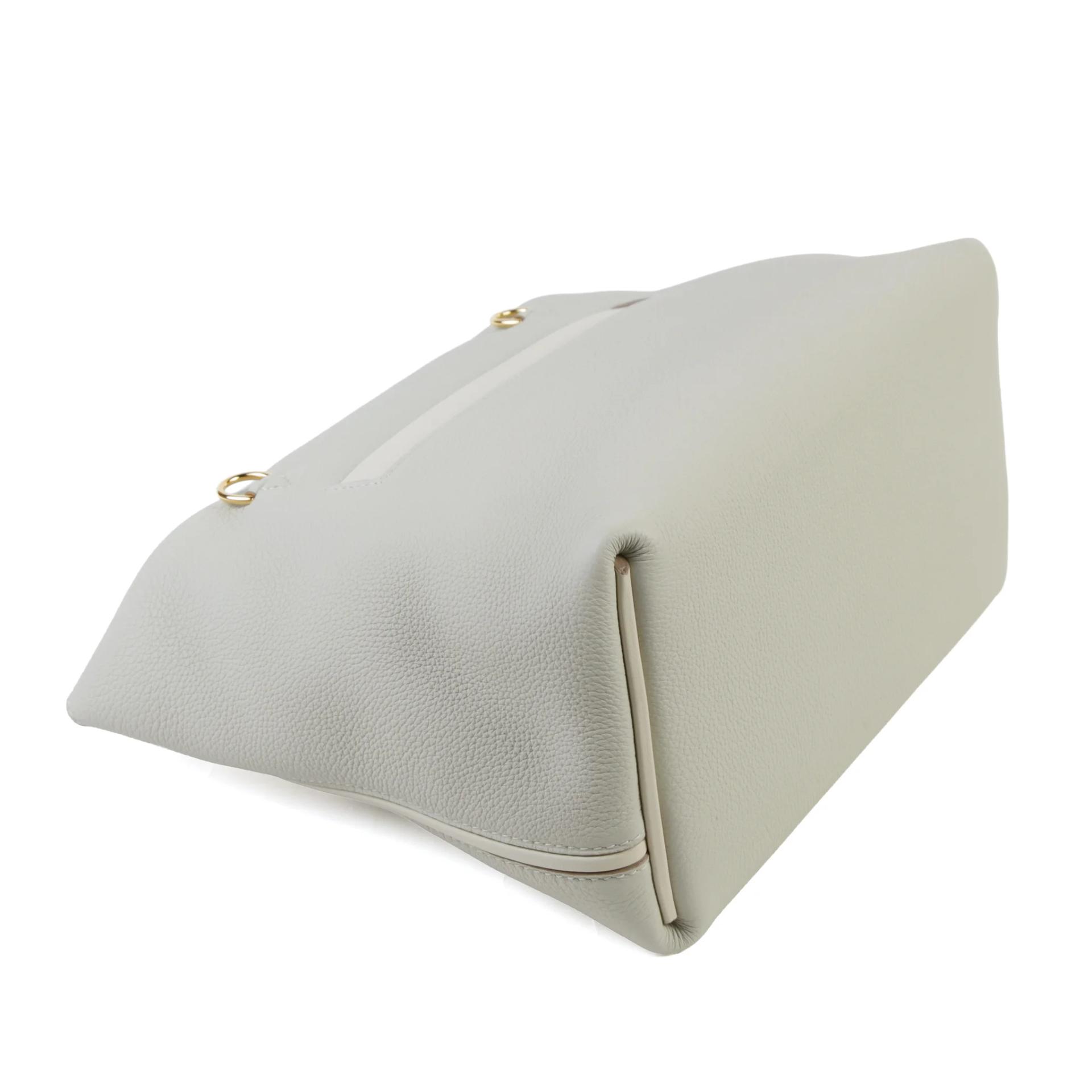 Excellent ( Rank SA ) HERMÈS 24/24 - 29 Verso Gris Perle (80) Nata (I2) Togo Swift Gold hardware Y (2020) - 6