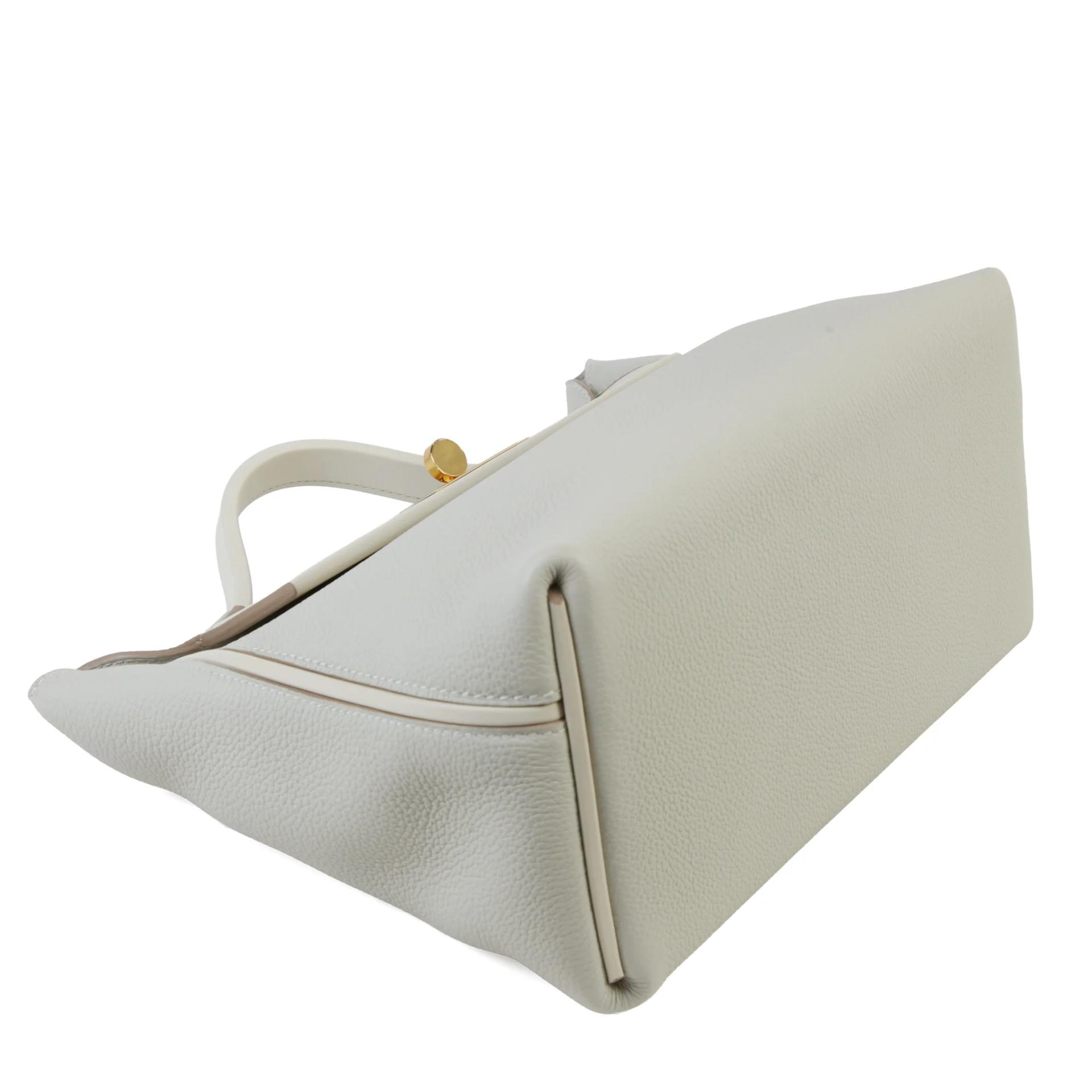 Excellent ( Rank SA ) HERMÈS 24/24 - 29 Verso Gris Perle (80) Nata (I2) Togo Swift Gold hardware Y (2020) - 4