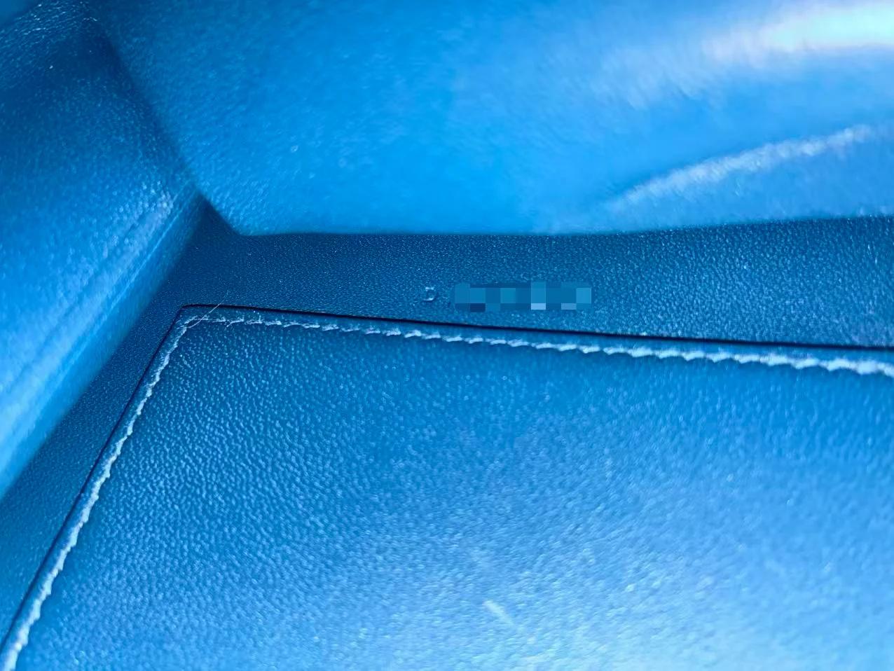 Excellent ( Rank SA ) HERMÈS Kelly Danse Deep Blue (S4) Evercolor Palladium hardware D (2019) - 22
