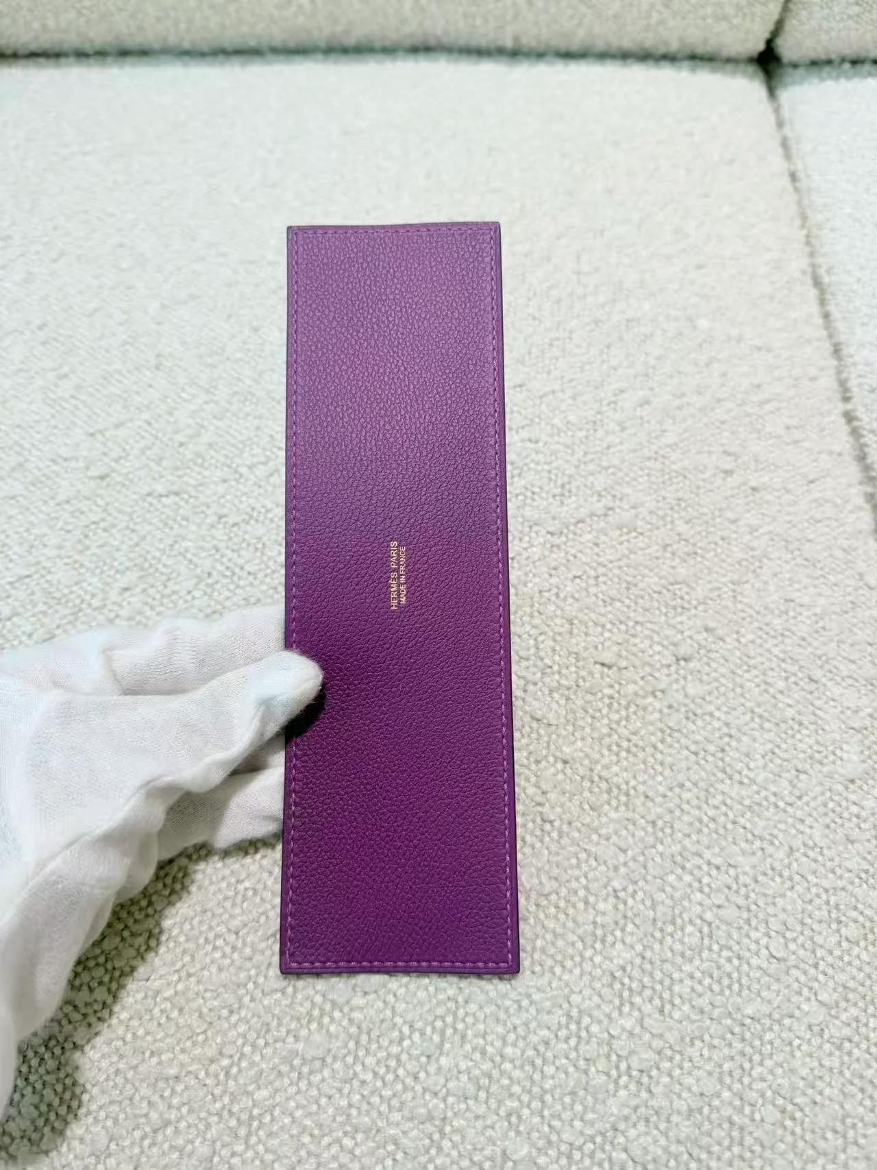 Very Good ( Rank A) HERMÈS Kelly Danse Anemone (P9) Evercolor Gold hardware D (2019) - 24