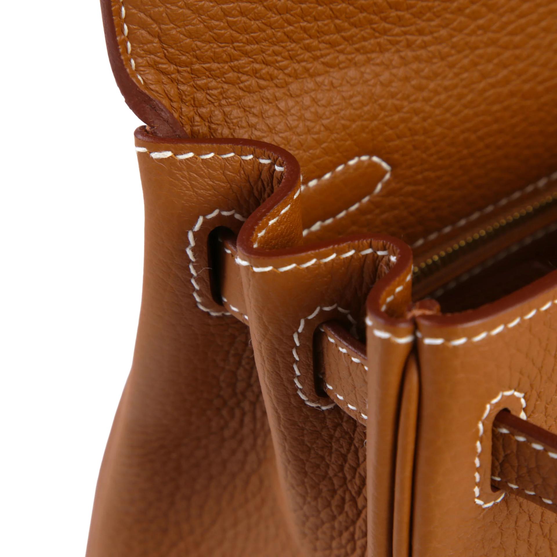 Brand New ( Rank N ) HERMÈS Kelly 25 Gold (37) Togo Gold hardware G (2026) - 12