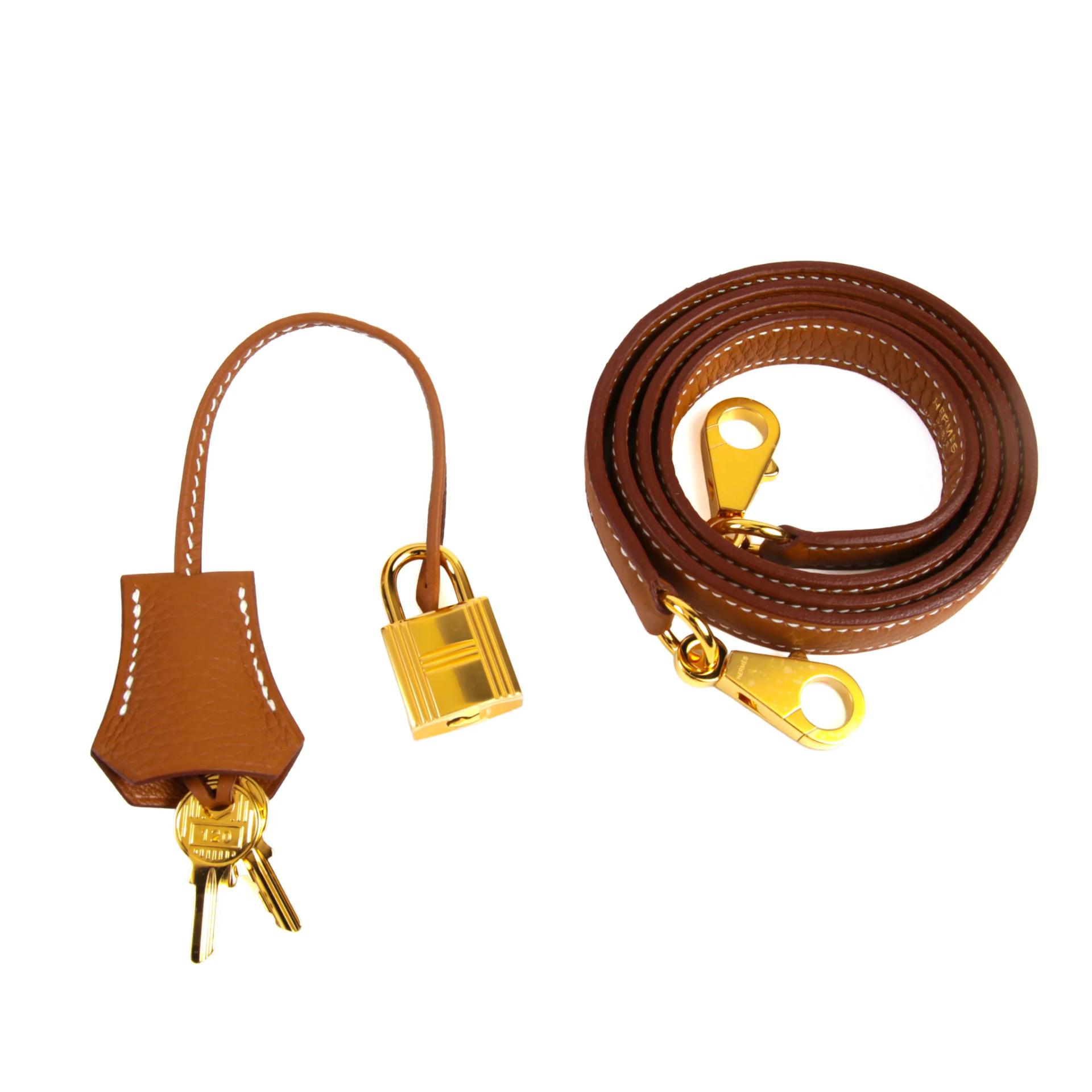 Brand New ( Rank N ) HERMÈS Kelly 25 Gold (37) Togo Gold hardware G (2026) - 14