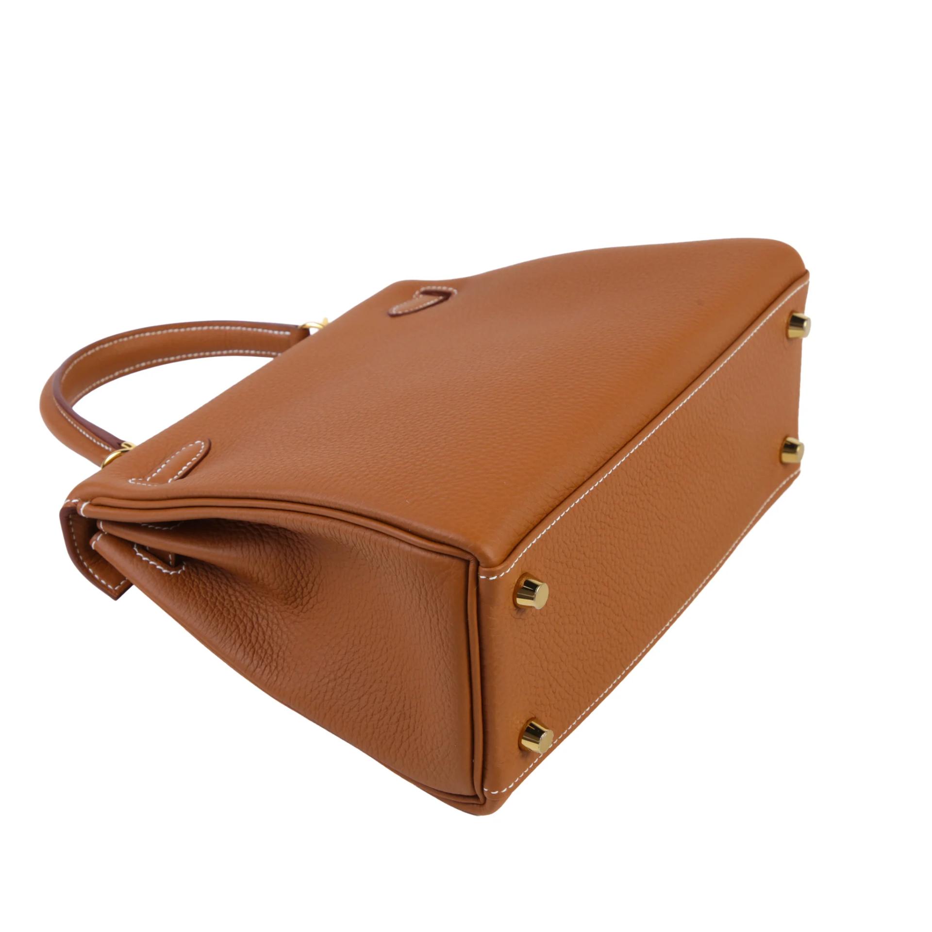Brand New ( Rank N ) HERMÈS Kelly 25 Gold (37) Togo Gold hardware G (2026) - 6