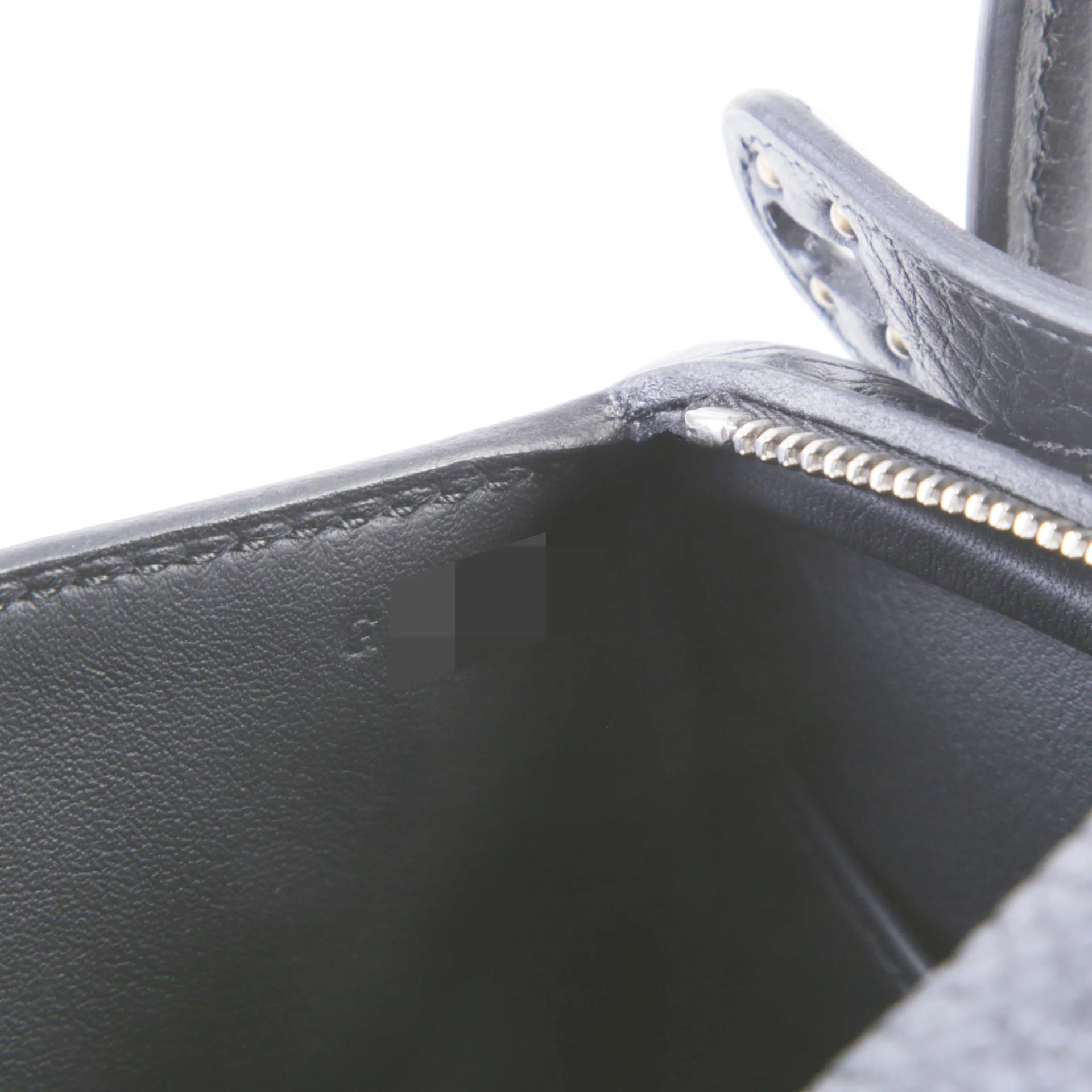 Brand New ( Rank N ) HERMÈS Mini Lindy II Noir (89) Clemence Palladium hardware G (2026) - 11