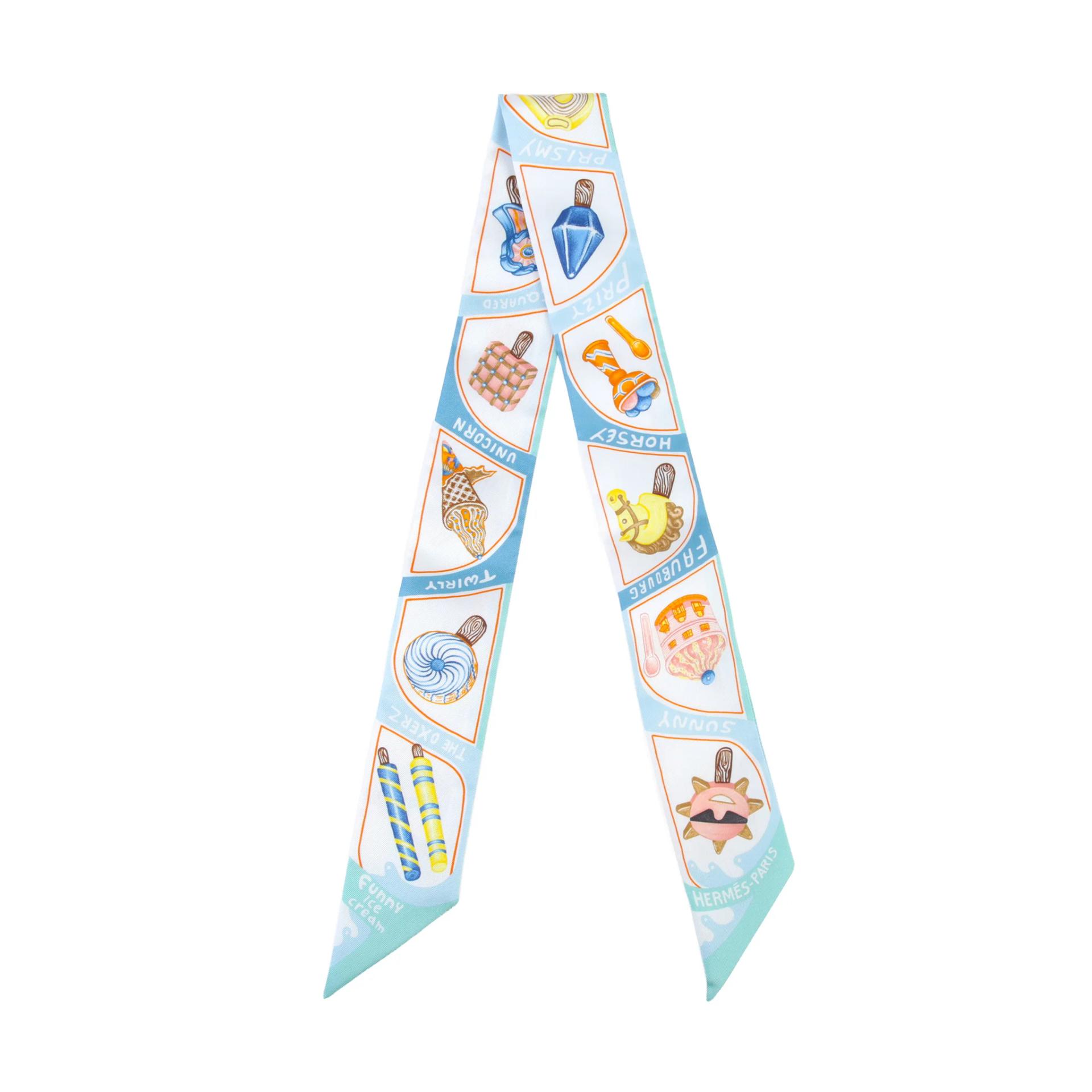 Twilly Funny Ice Cream Blue White