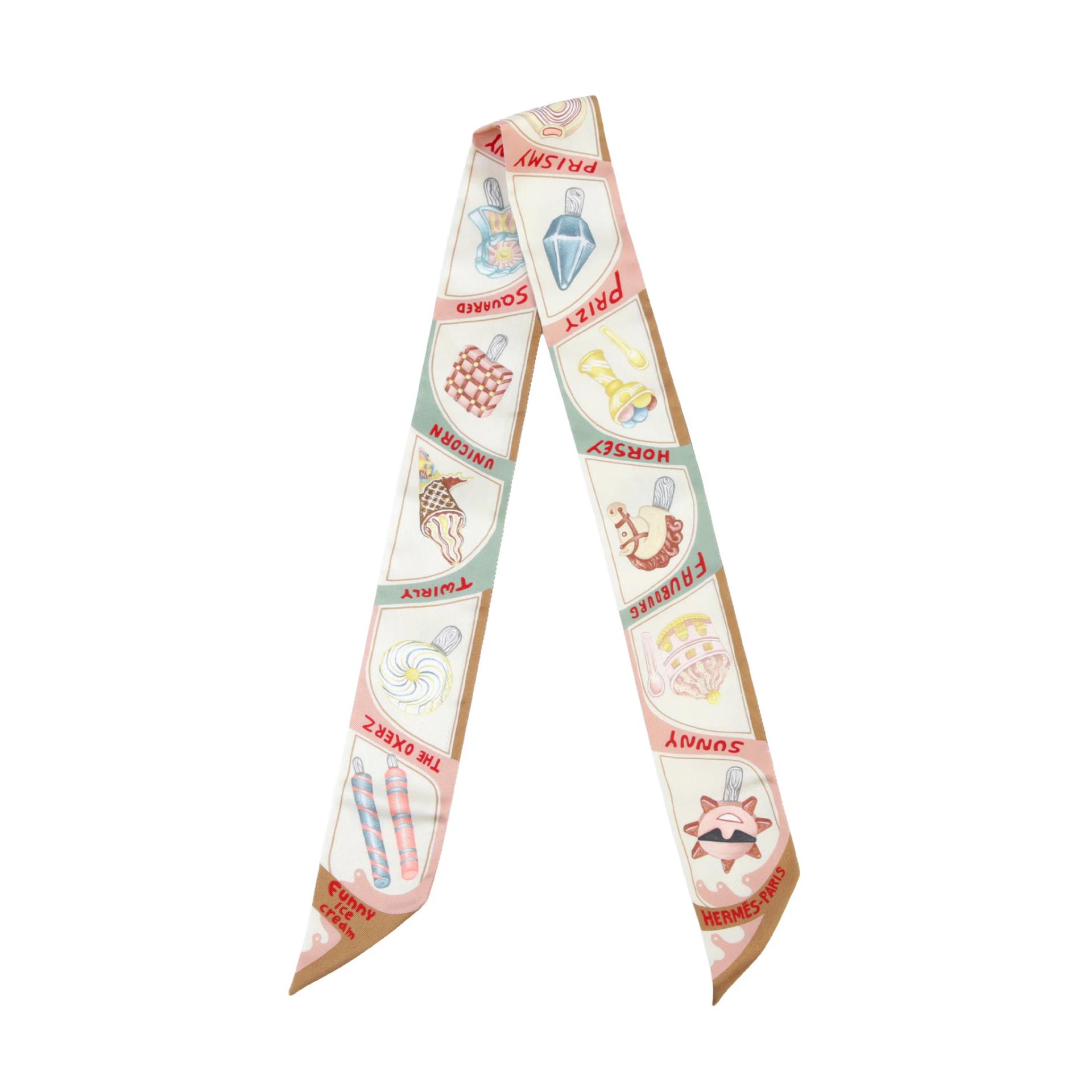 Twilly Funny Ice Cream Multi-color Ivory