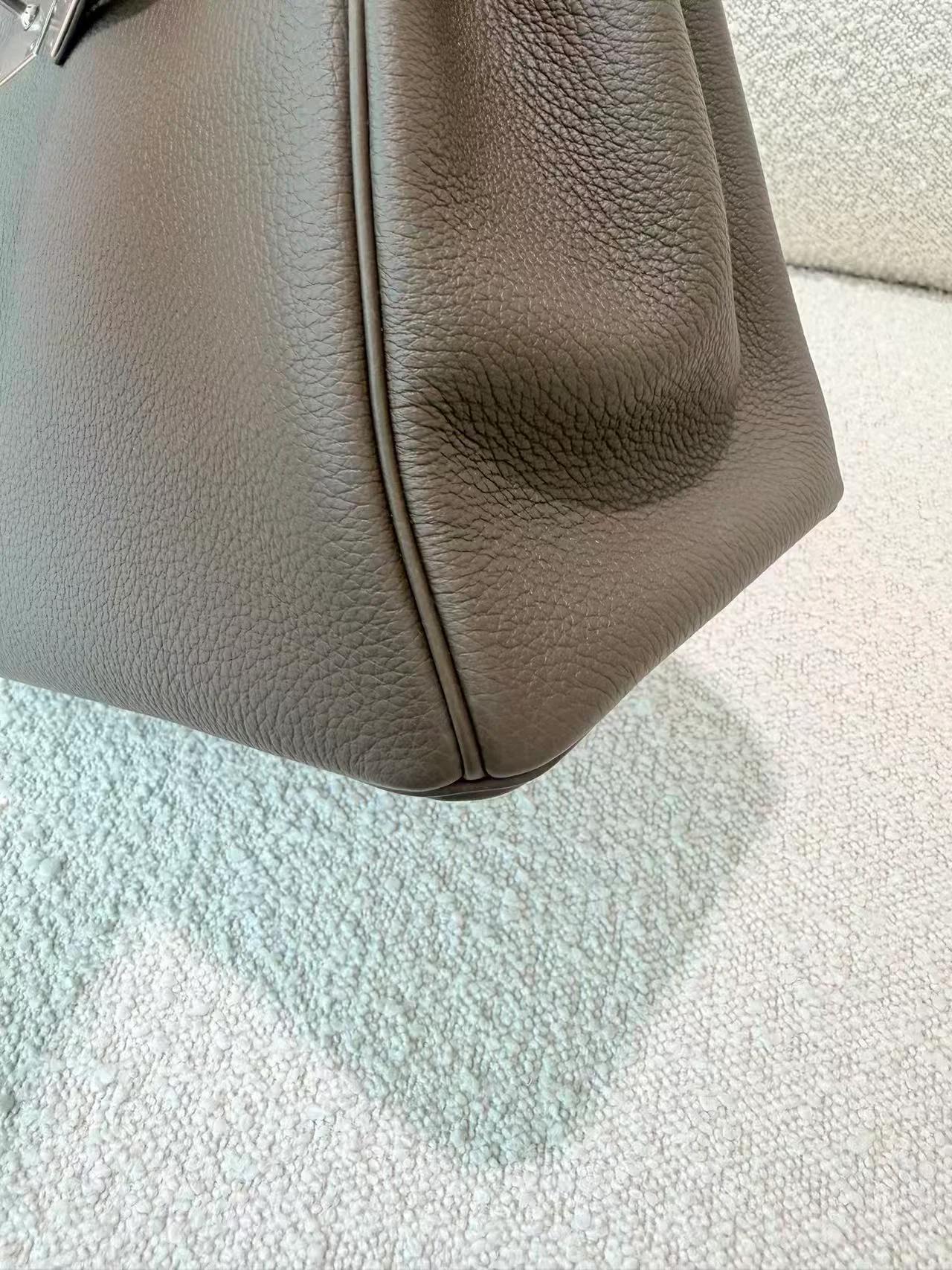 ランク N 新品 HERMÈS エルメス バーキン30 ヴェールローデン (V8) トゴ シルバー金具 G刻印 (2026) - 9
