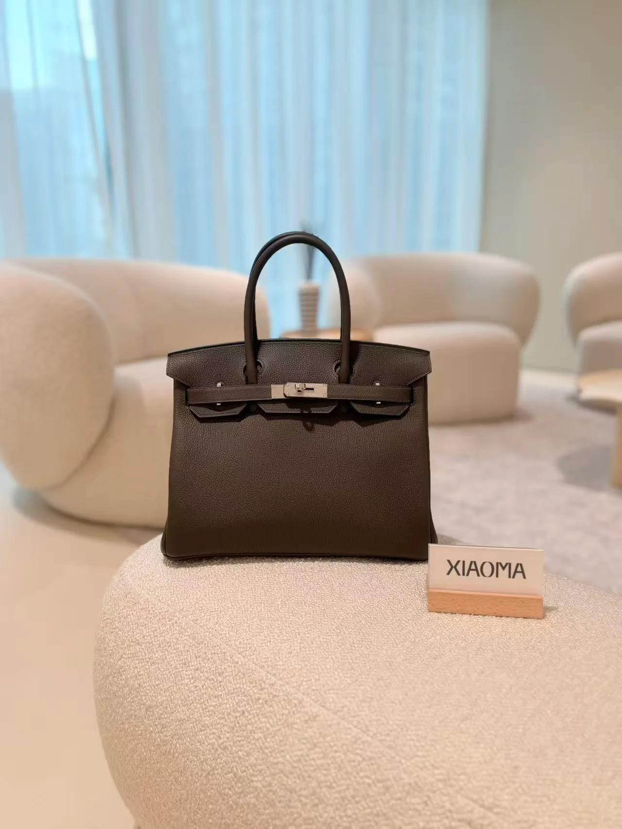 ランク N 新品 HERMÈS エルメス バーキン30 ヴェールローデン (V8) トゴ シルバー金具 G刻印 (2026) - 4