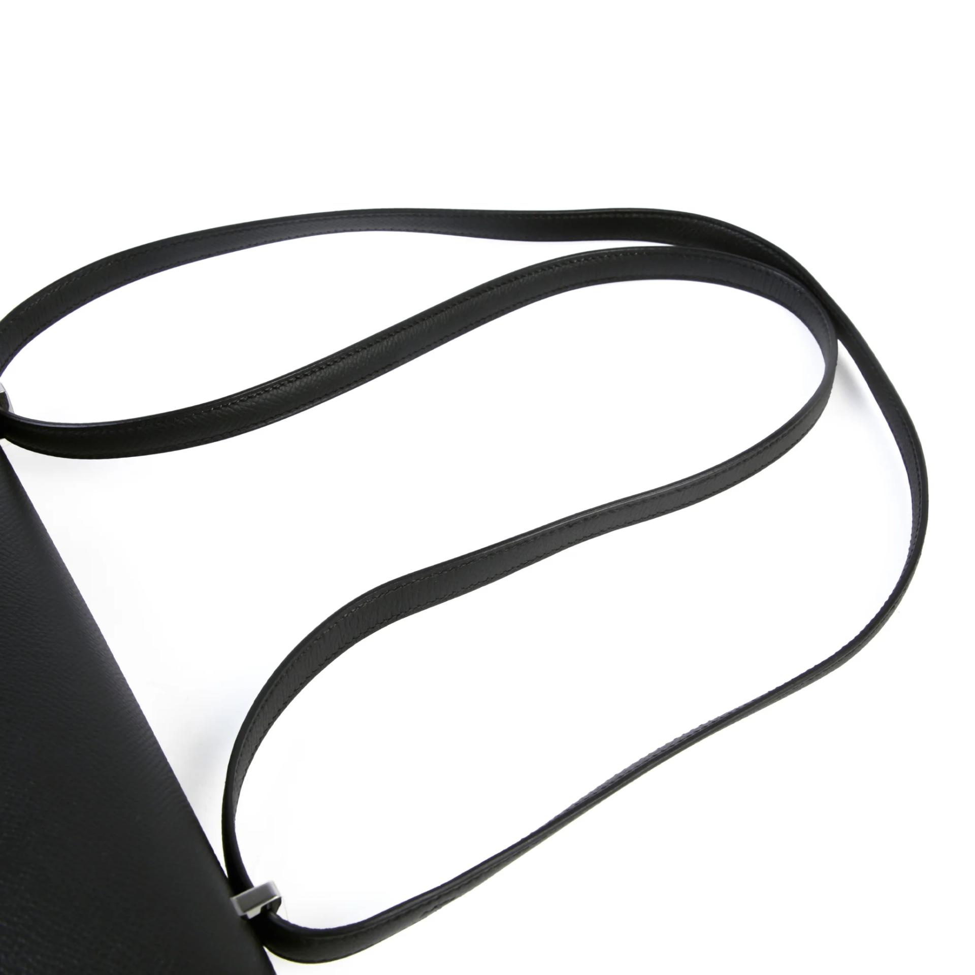 Brand New ( Rank N ) HERMÈS Constance Elan Noir (89) Epsom Palladium hardware G (2026) - 3