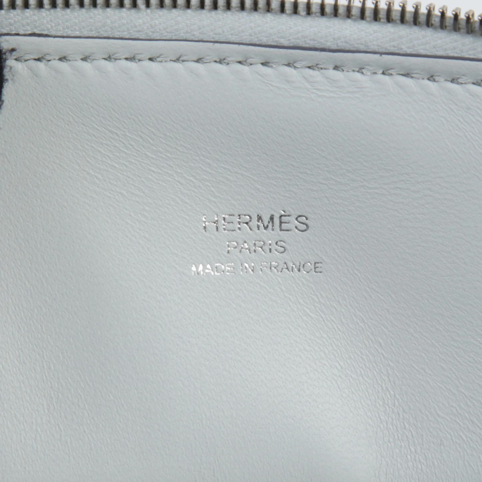ランク N 新品 HERMÈS エルメス ボリード1923 ミニ アルジャン (05) シェーブルシャムキラ シルバー金具 G刻印 (2026) - 9
