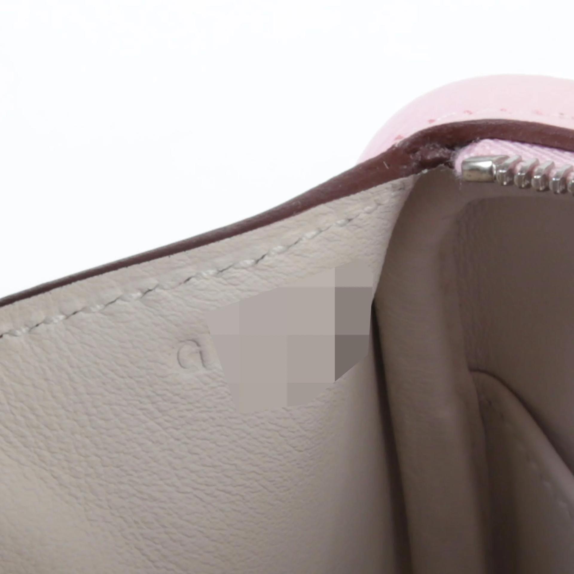 ランク N 新品 HERMÈS エルメス ミニリンディ2 ヴェルソ ローズサクラ (3Q) グリスパル (M4) トリヨン シルバー金具 G刻印 (2026) - 11
