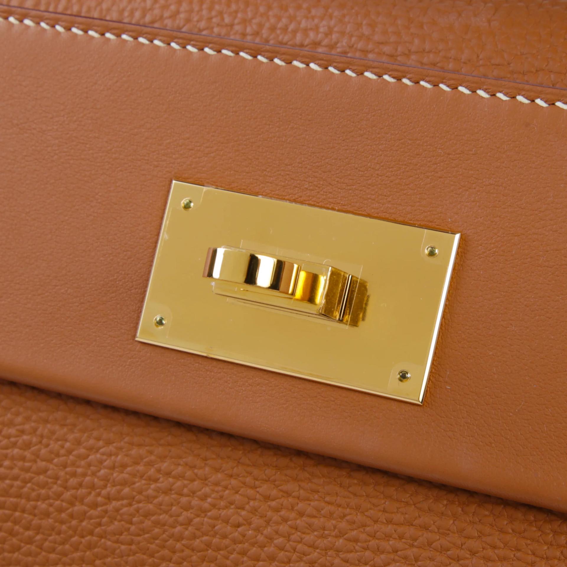 ランク A HERMÈS エルメス ヴァンキャトル 29 ゴールド (37) トゴ スイフト ゴールド金具 B刻印 (2023) - 9