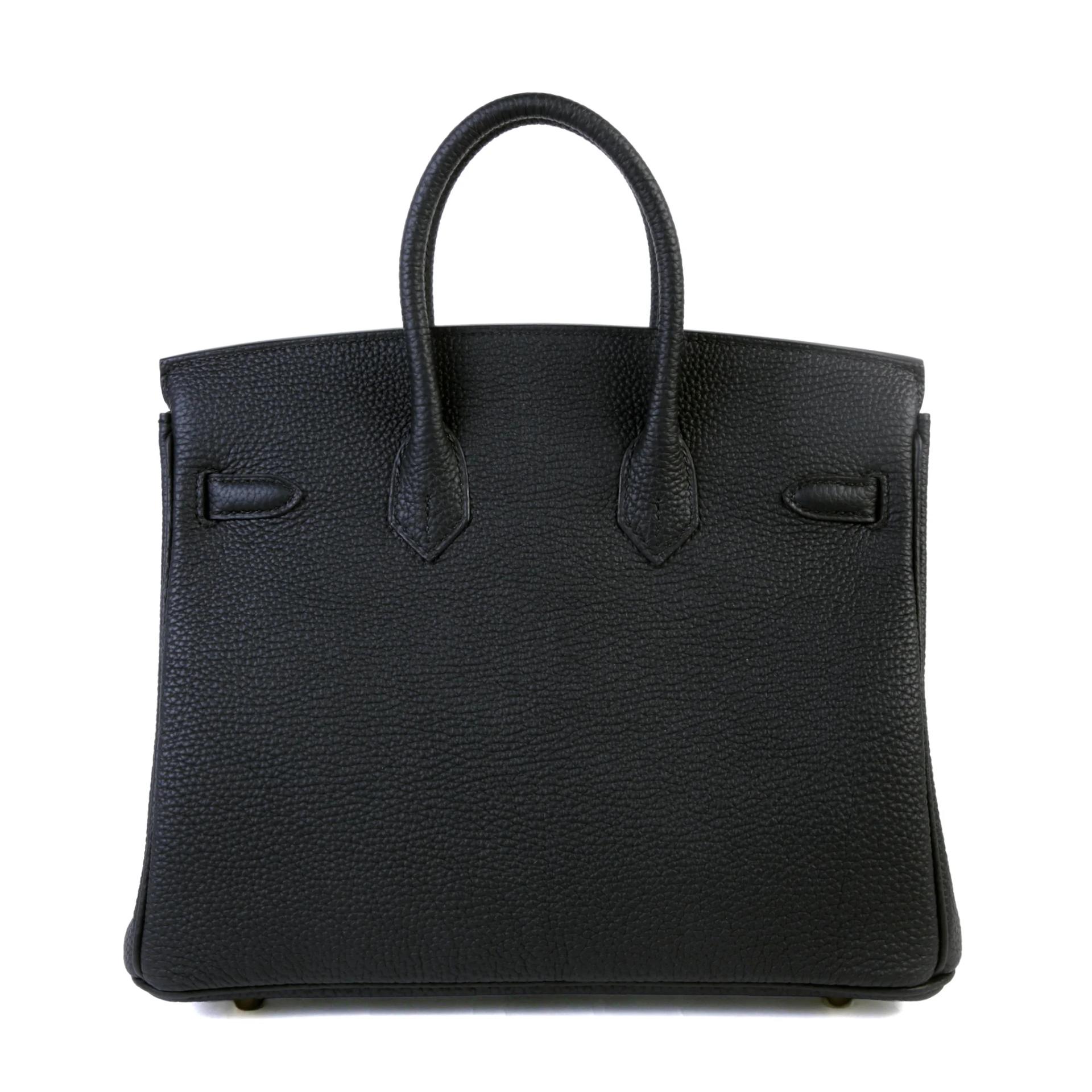 ランク N 新品 HERMÈS エルメス バーキン25 ブラック (89) トゴ シャンパンゴールド金具 G刻印 (2026) - 2