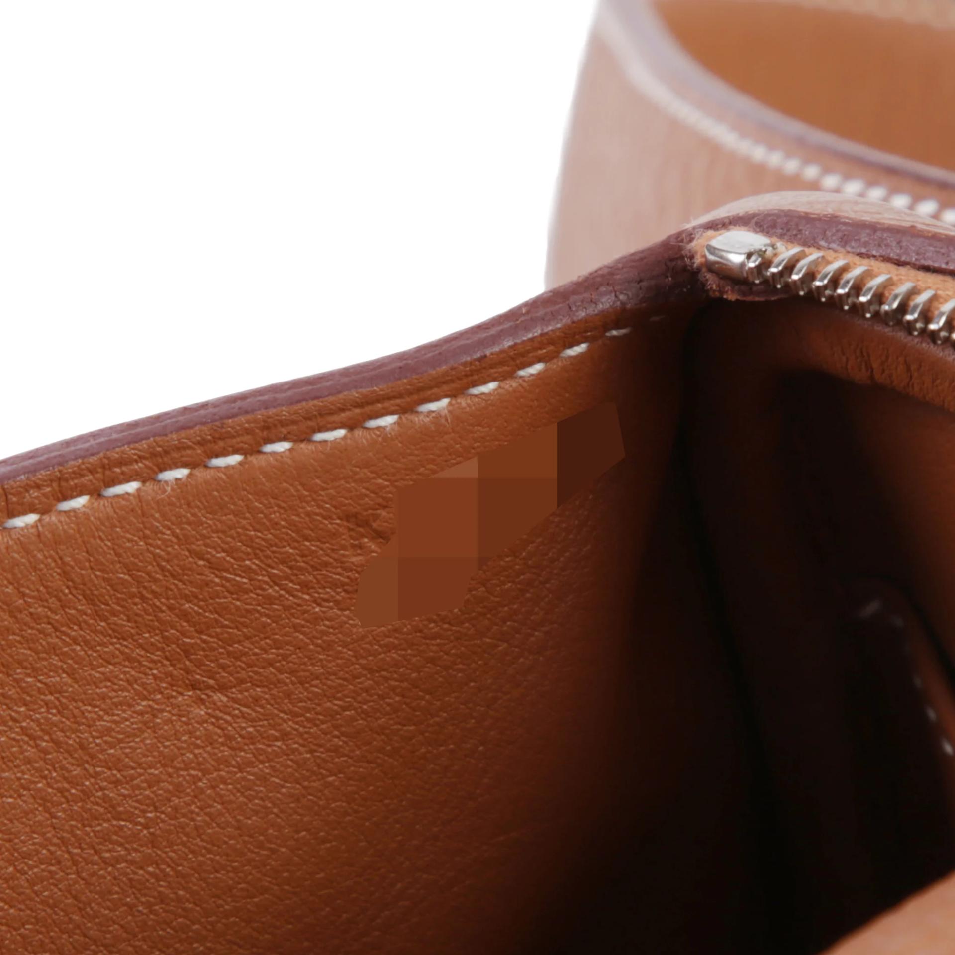 ランク A HERMÈS エルメス ミニリンディ2 ゴールド (37) トリヨン シルバー金具 K刻印 (2025) - 11