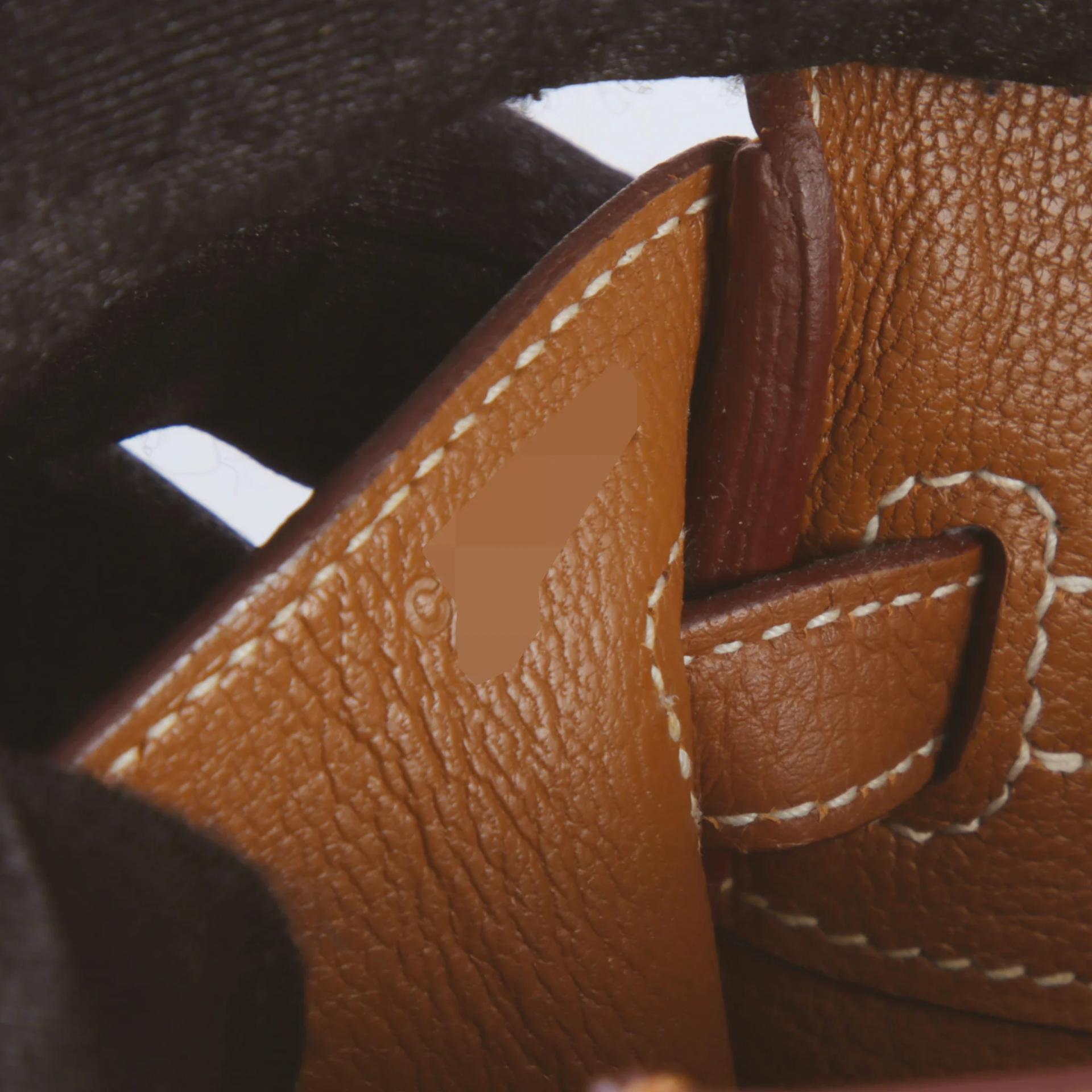 ランク A HERMÈS エルメス バーキン25 ゴールド (37) トゴ ゴールド金具 C刻印 (2018) - 13