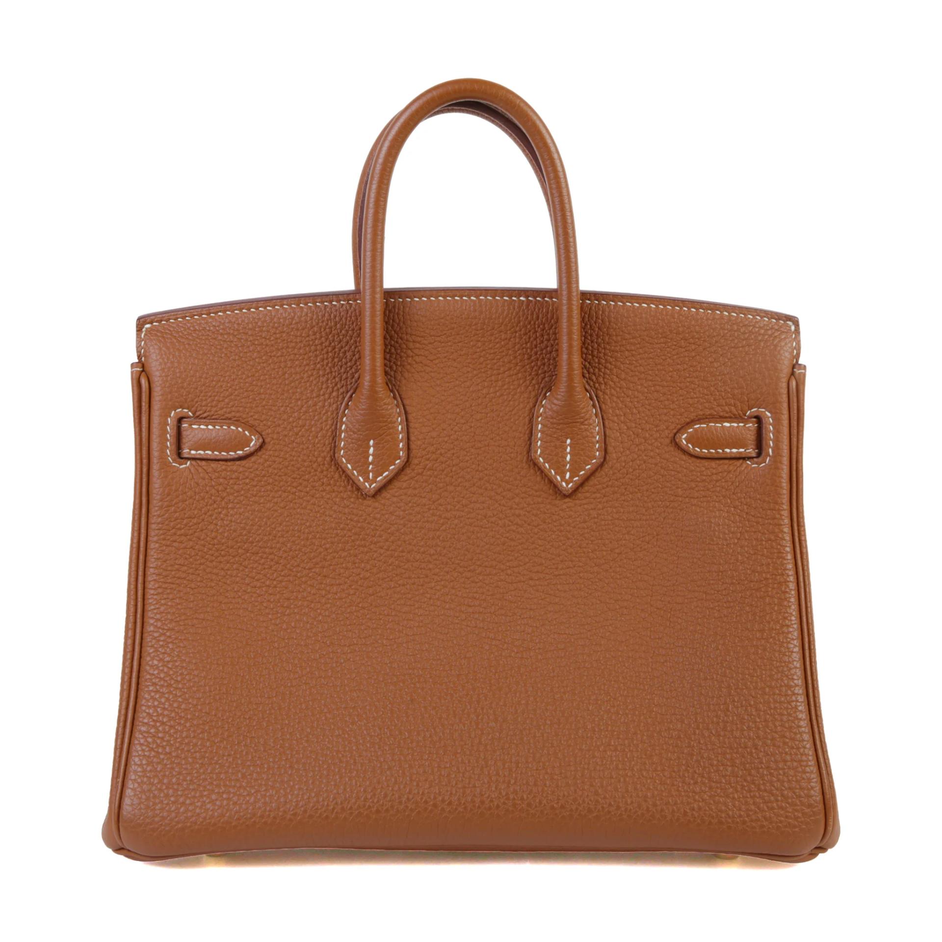 ランク A HERMÈS エルメス バーキン25 ゴールド (37) トゴ ゴールド金具 C刻印 (2018) - 2