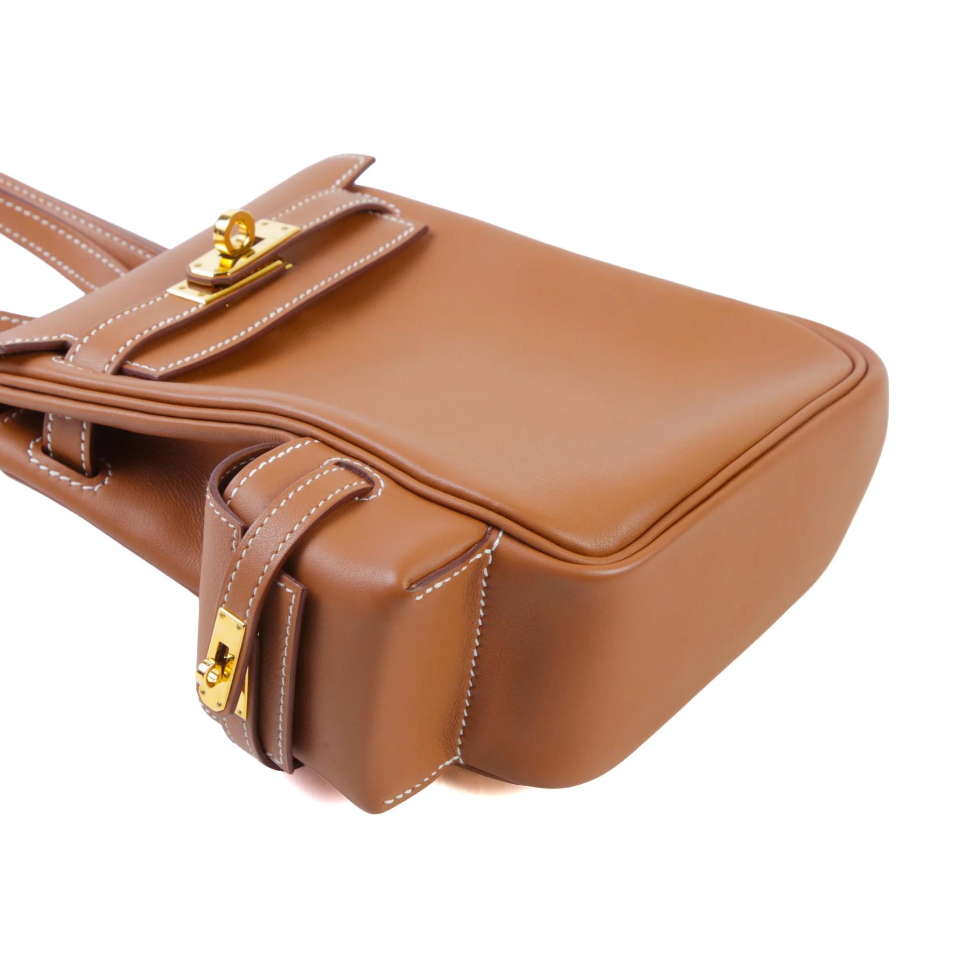 Very Good ( Rank A) HERMÈS Kelly Jump Gold (37) Swift Gold hardware W (2024) - 4