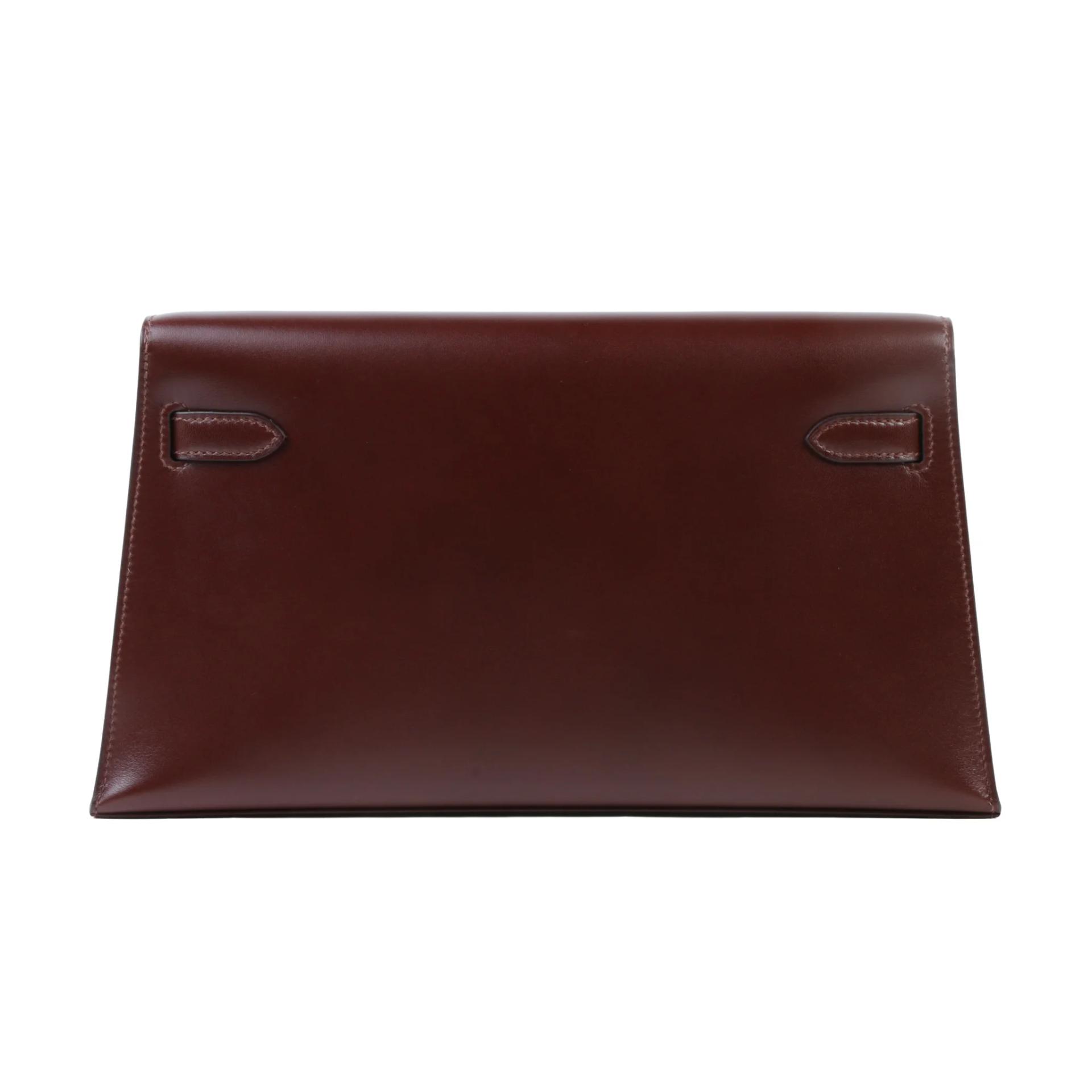 Very Good ( Rank A) HERMÈS Kelly Elan Terre (4D) Box-calf Permabrass hardware G (2026) - 2